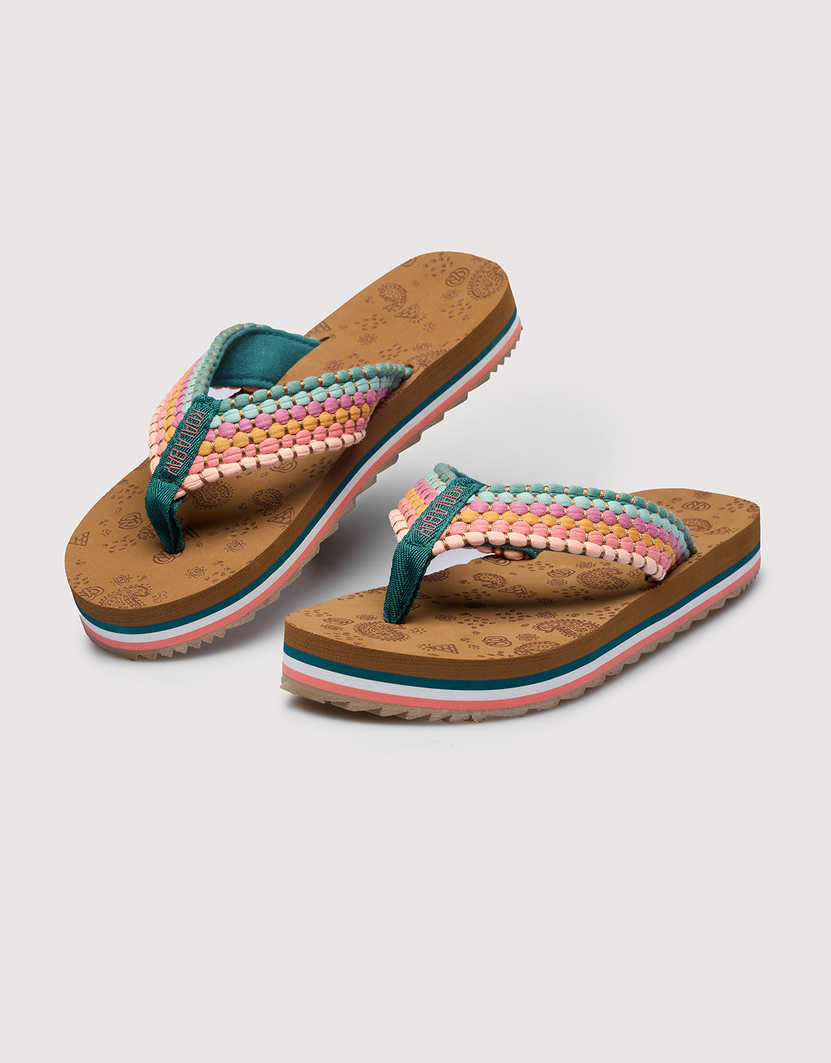 Brown Toe Post Sandal - Coos