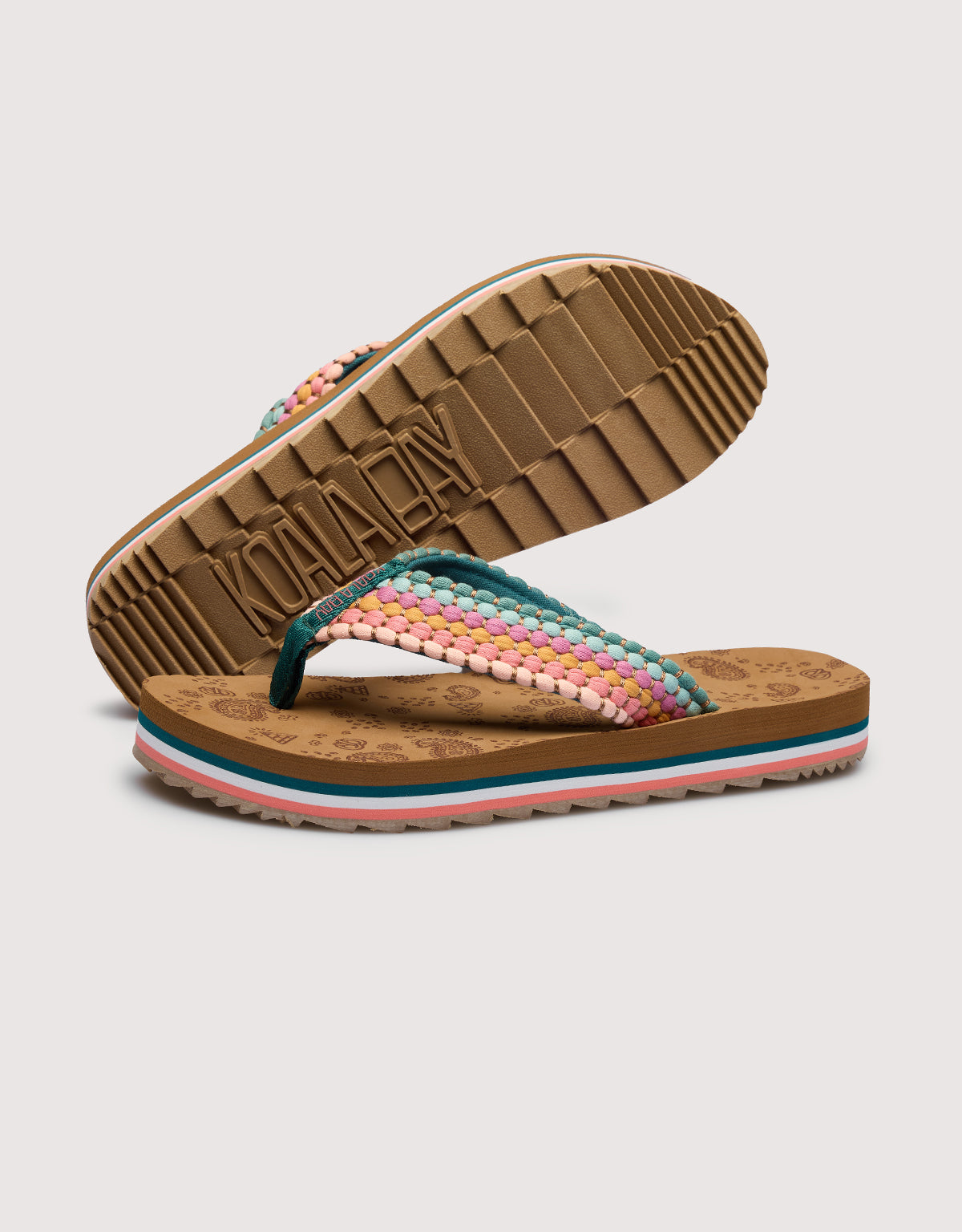 Brown Toe Post Sandal - Coos