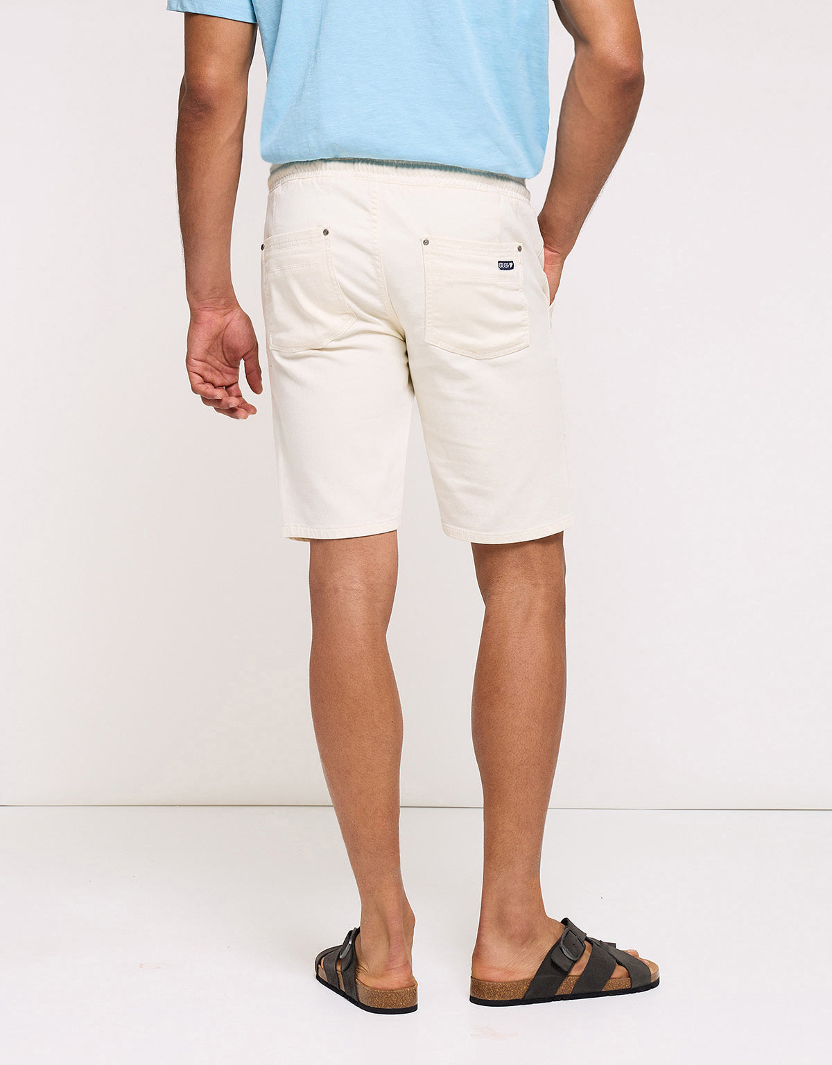 Beige Bermuda Shorts - Bruno