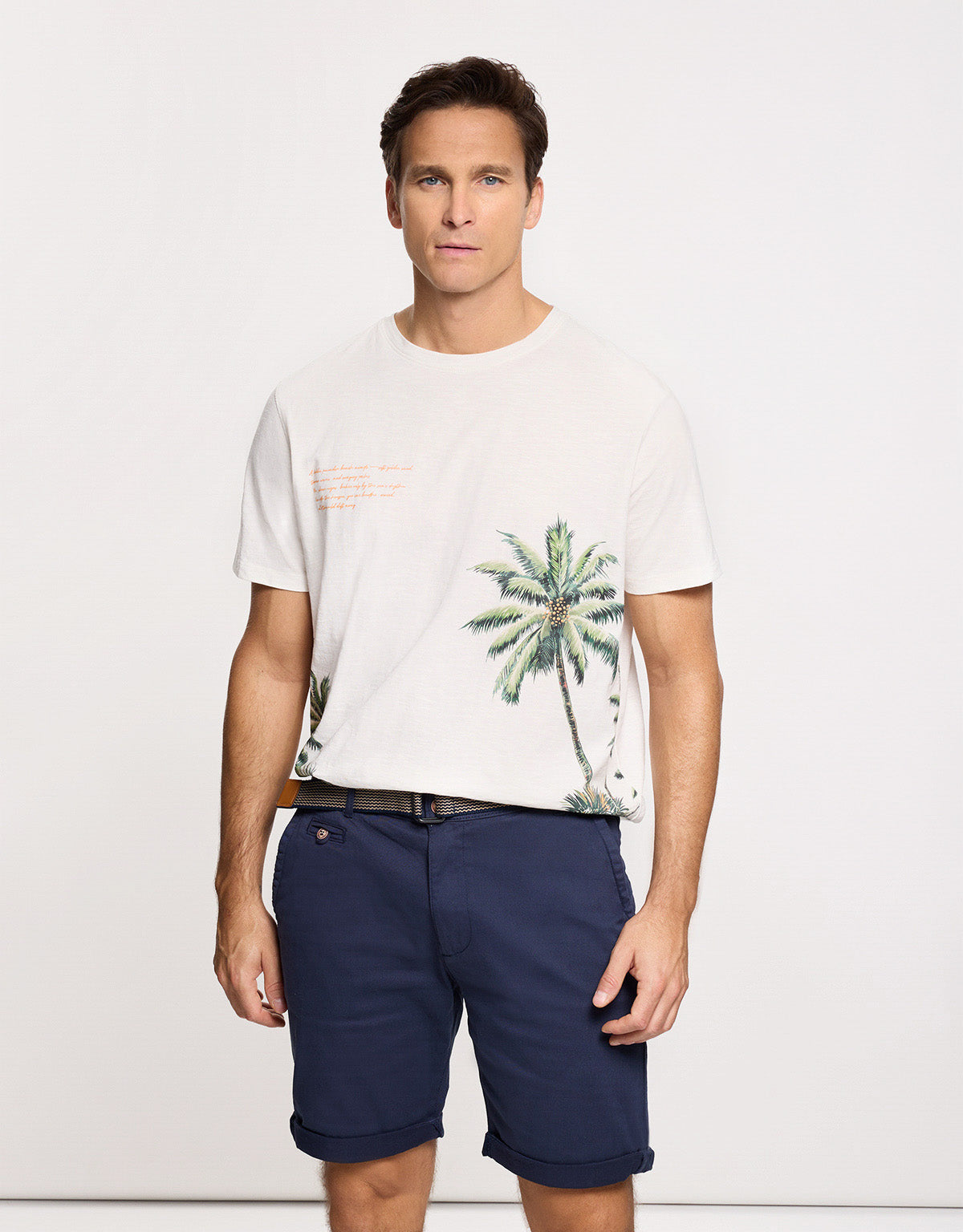 Navy Blue Bermuda Shorts - Esteban II