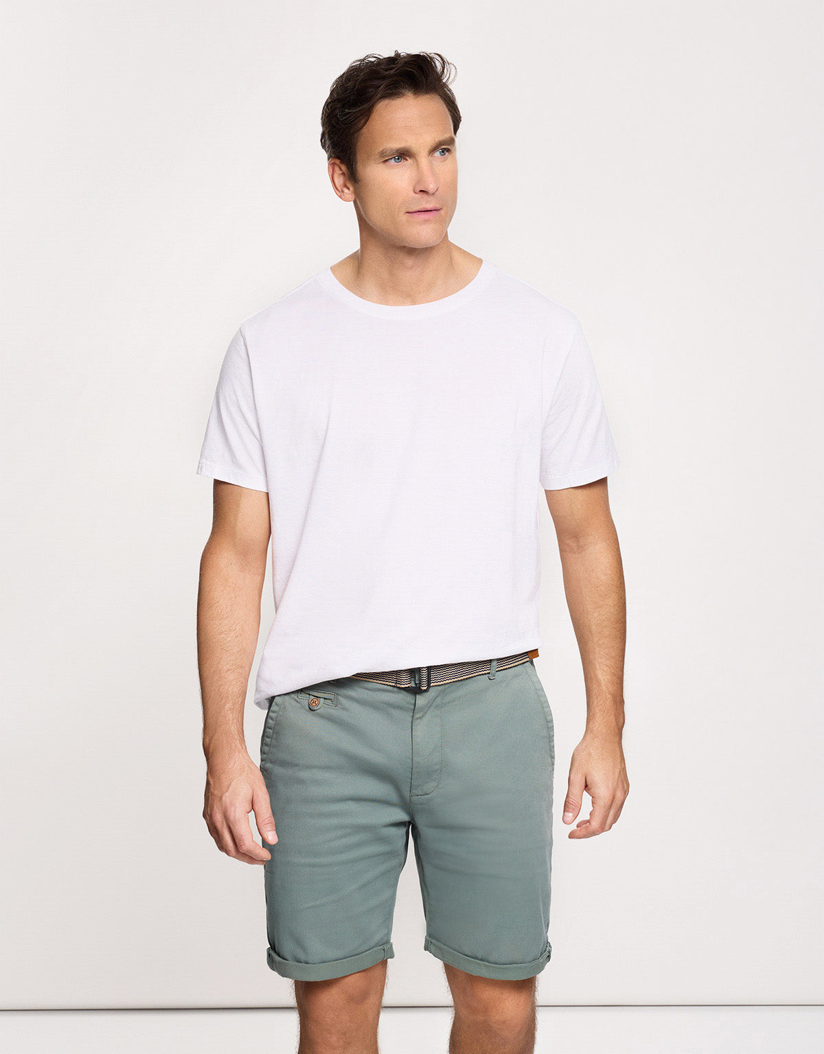 Khaki Bermuda Shorts - Esteban II