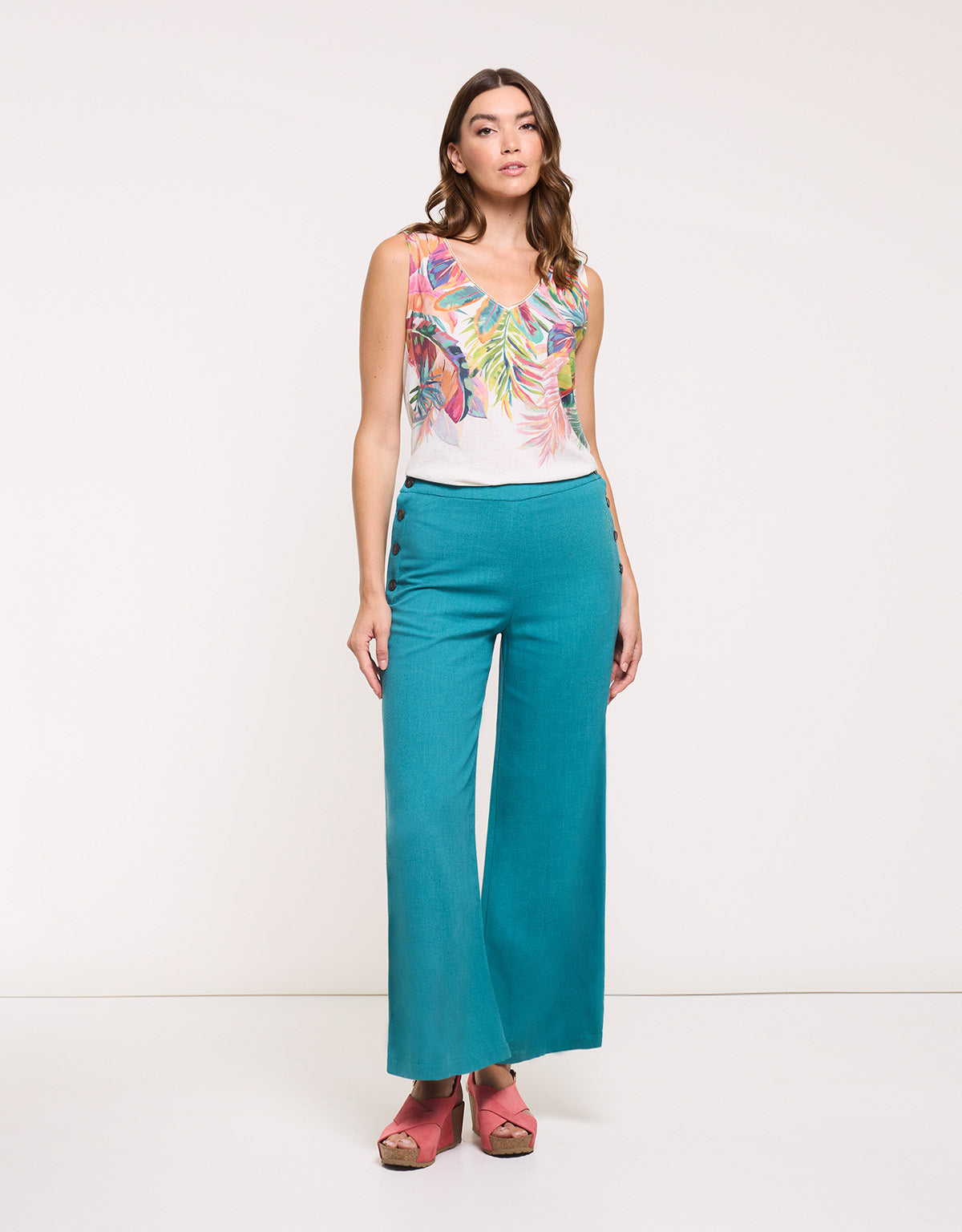 Turquoise Trousers - Johanson II