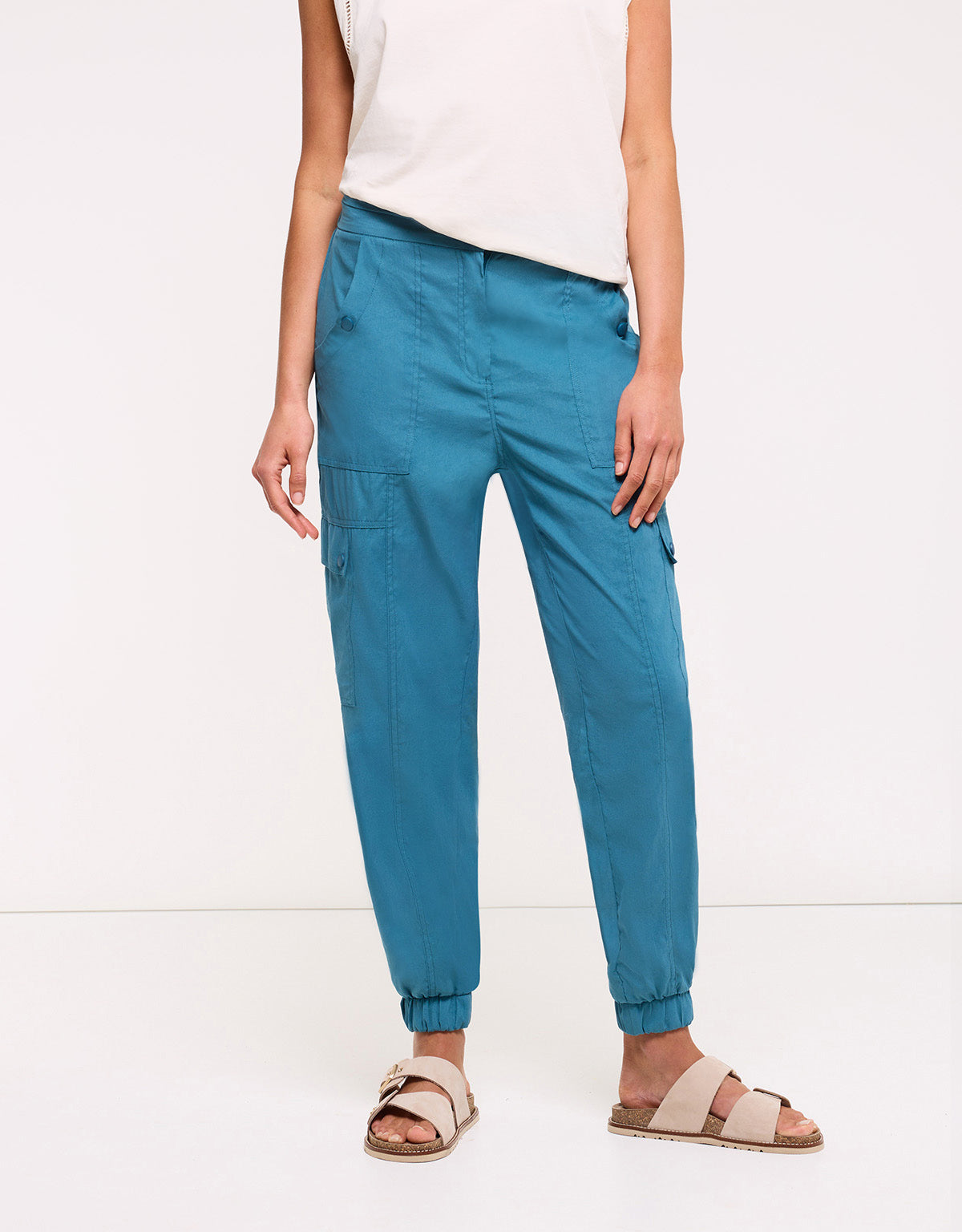 Pantalón Largo Turquesa - Zuritana Dos