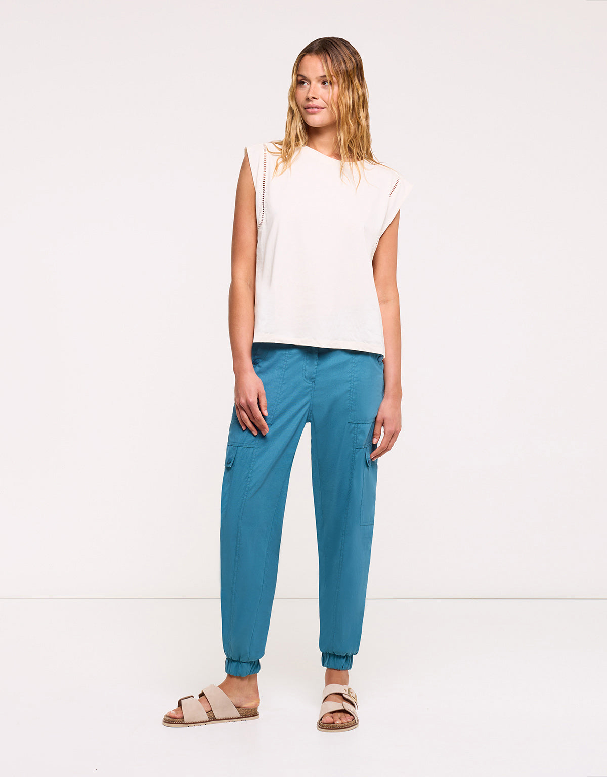 Pantalón Largo Turquesa - Zuritana Dos 5