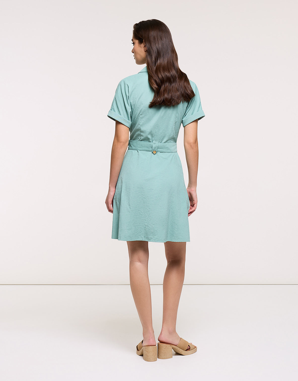 Vestido Corto Turquesa Claro - Ilice II