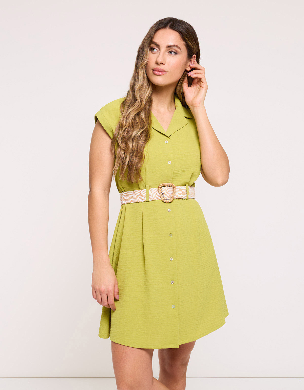 Vestido Corto Amarillo - Tonlon II