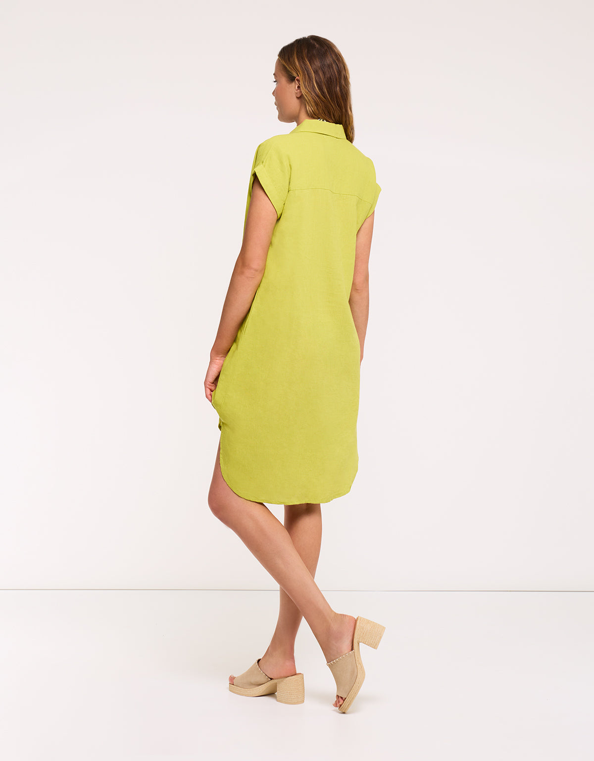 Vestido Midi Amarillo - Bayo Dos 4
