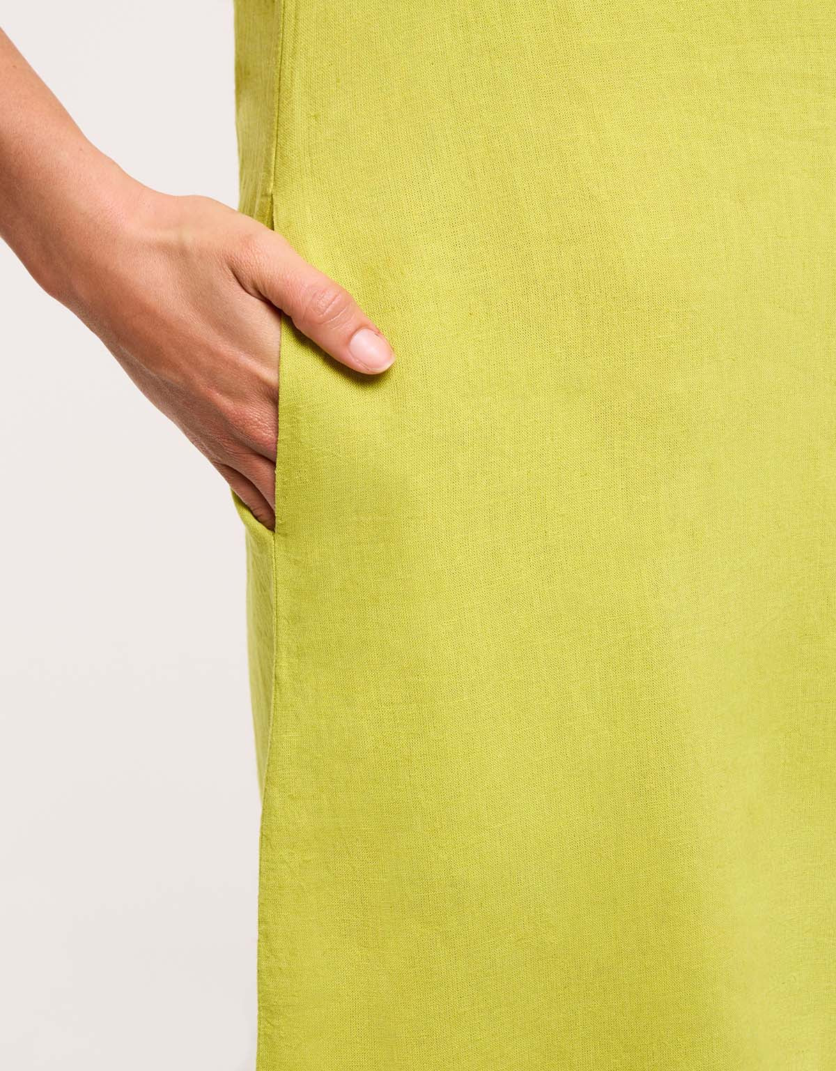 Vestido Midi Amarillo - Bayo Dos 6