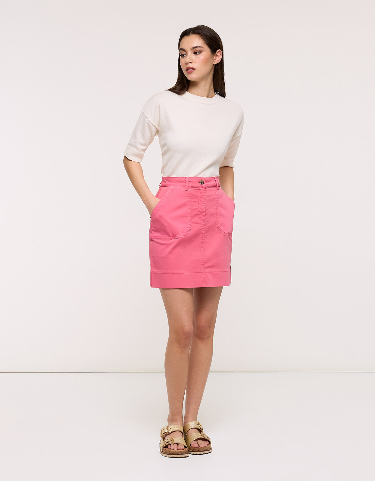 Falda Mini Rosa - Eduliara II 5
