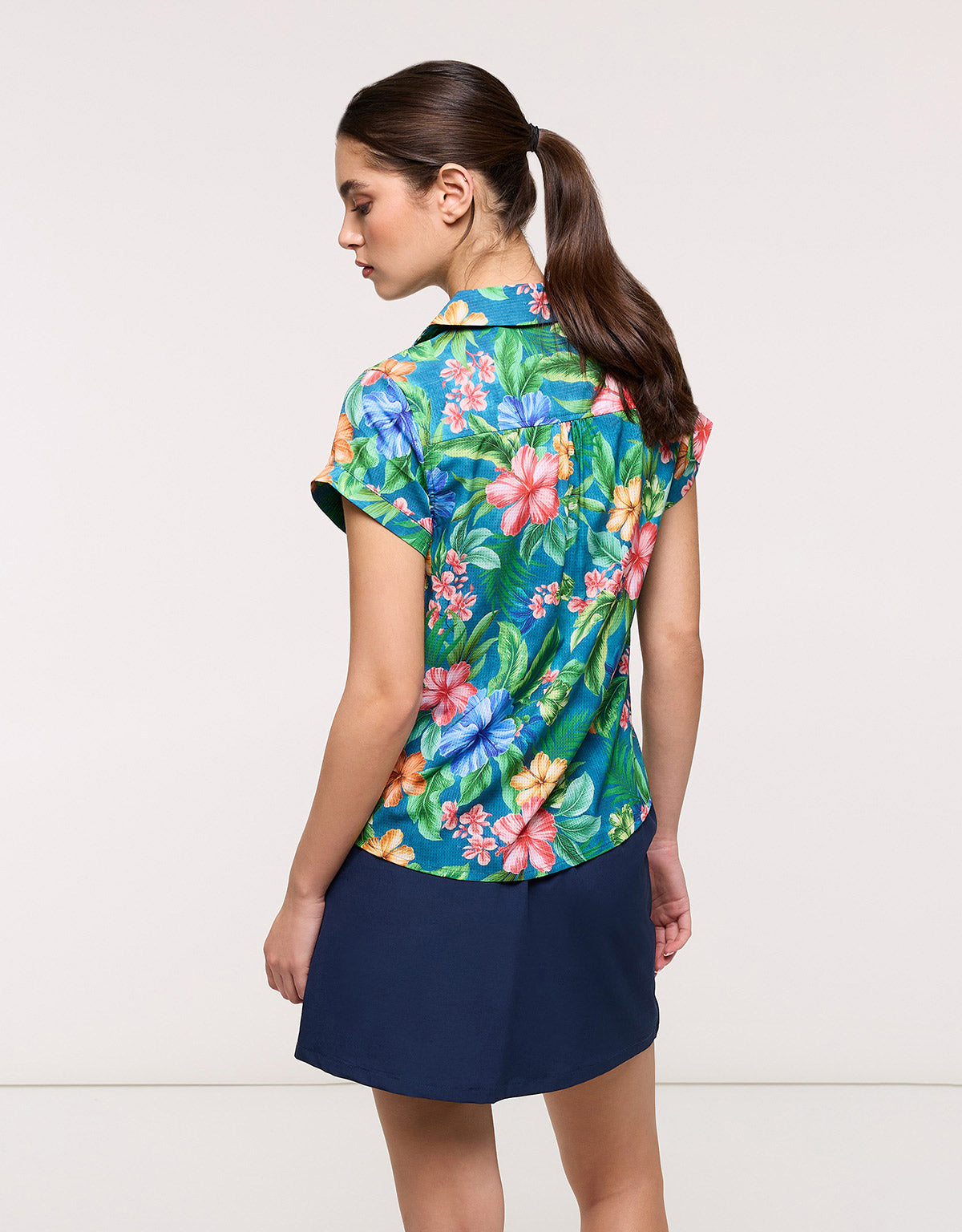 Camisa Manga Corta Multicolor - Nerini 3