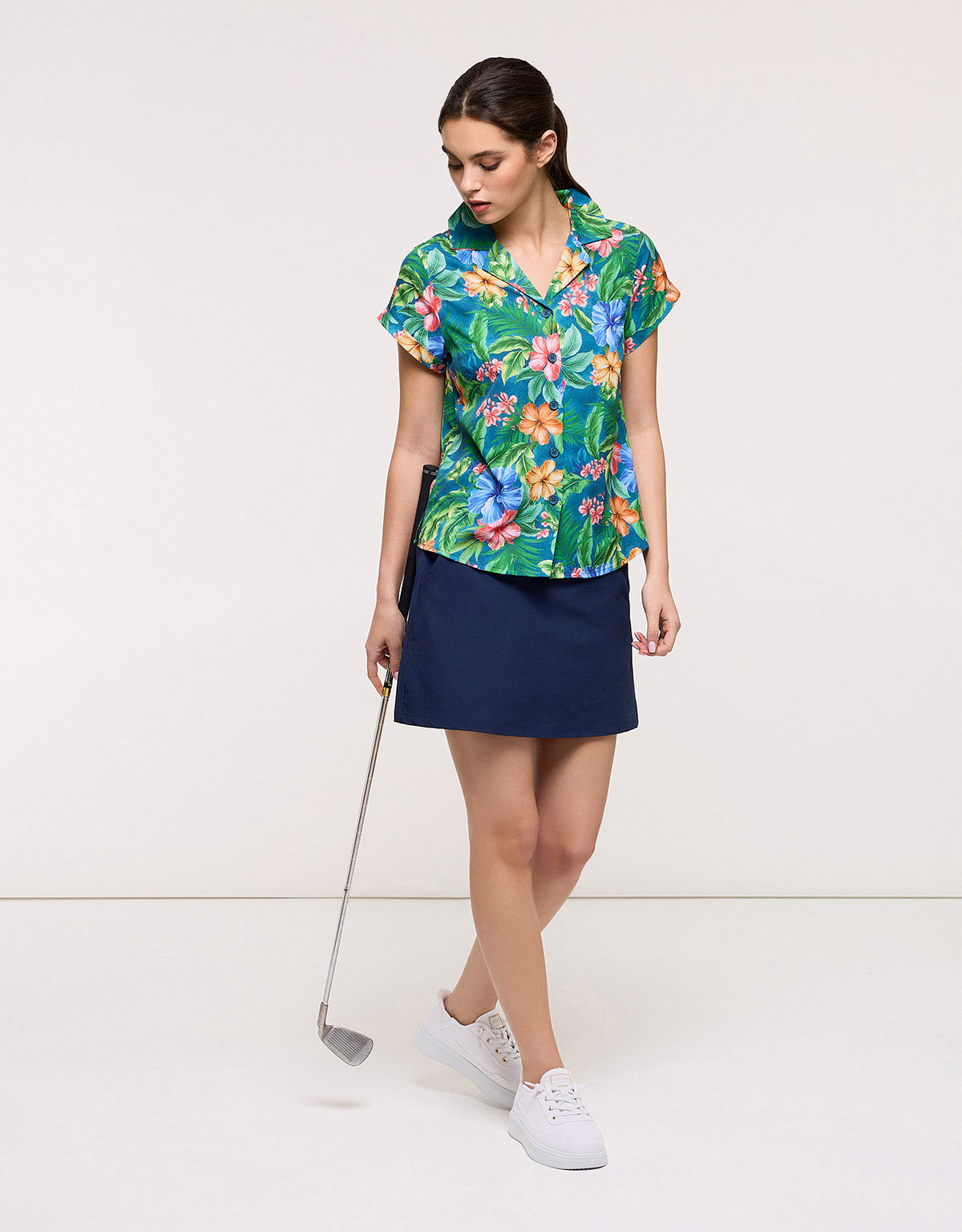 Camisa Manga Corta Multicolor - Nerini 5