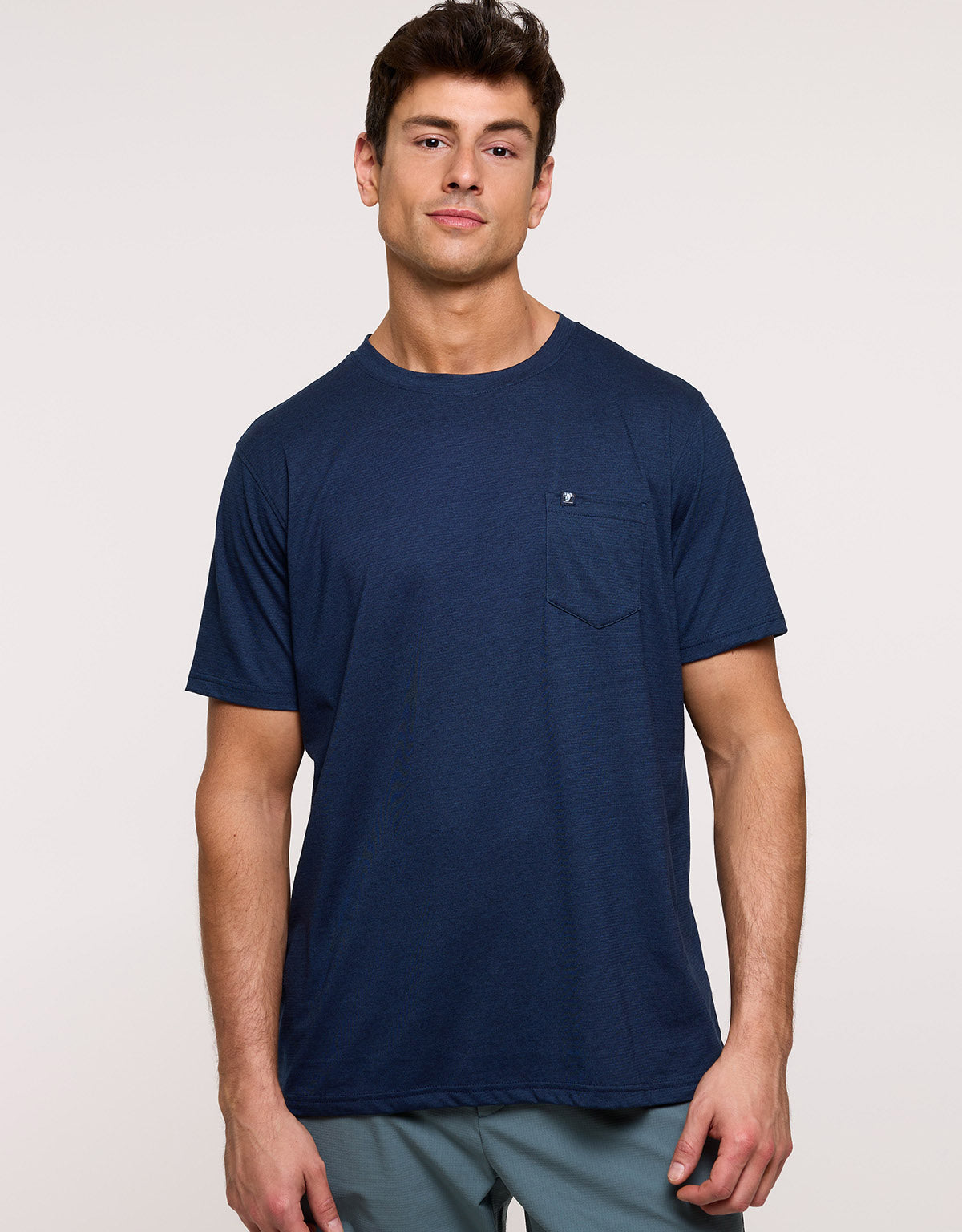 Camiseta Manga Corta Azul Marino - Veira 2