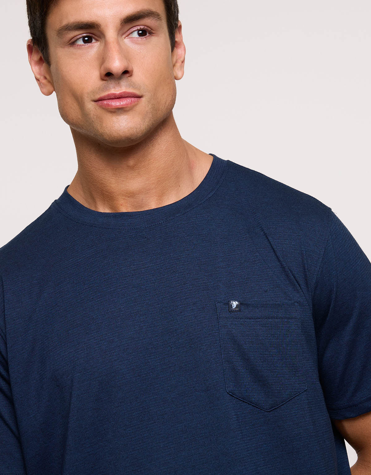 Camiseta Manga Corta Azul Marino - Veira 4