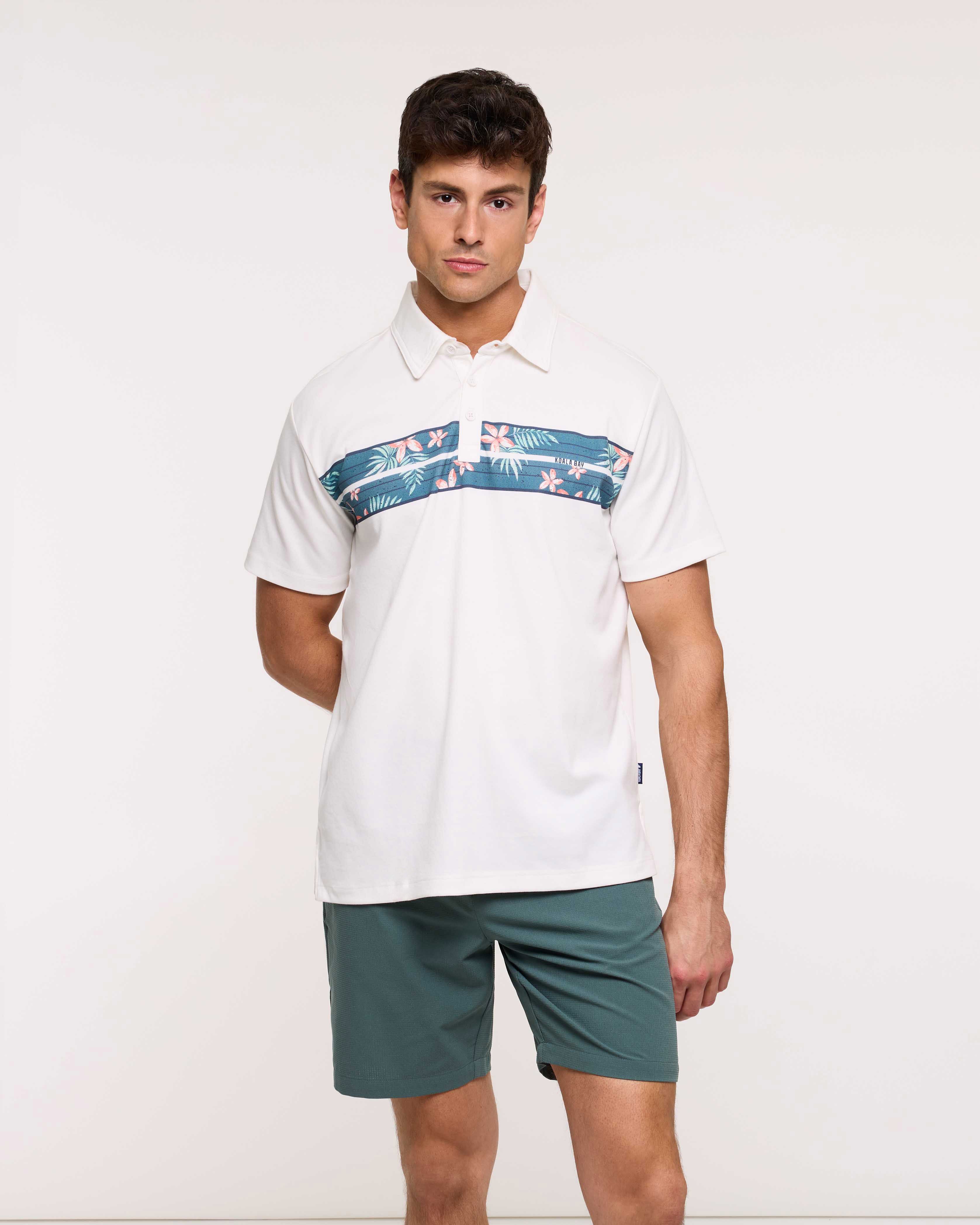 Polo Manga Corta Blanco - Piero