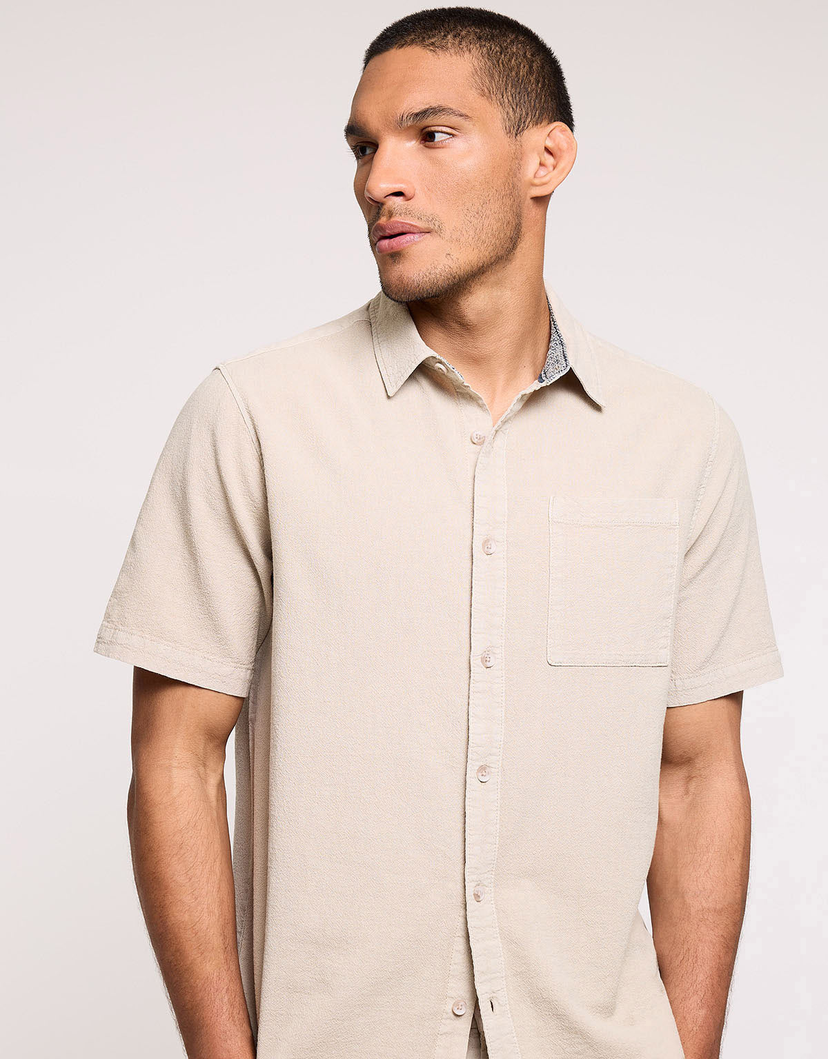 Gray Short Sleeve Shirt - Guatape