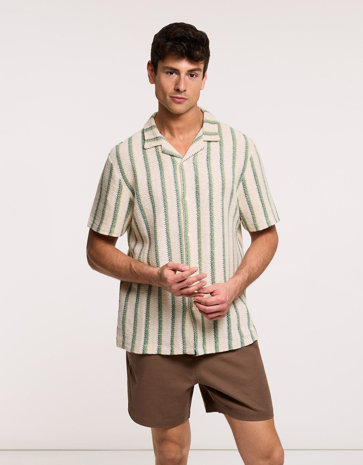 Green Short Sleeve Shirt - Nosara