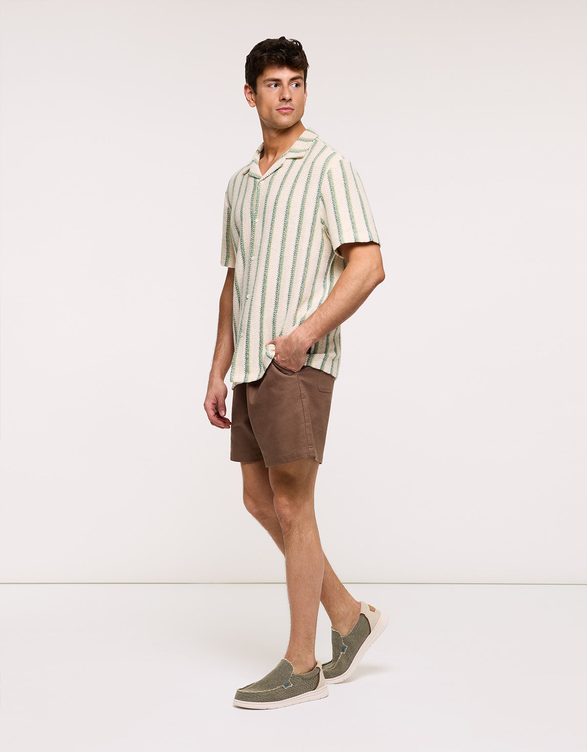 Green Short Sleeve Shirt - Nosara