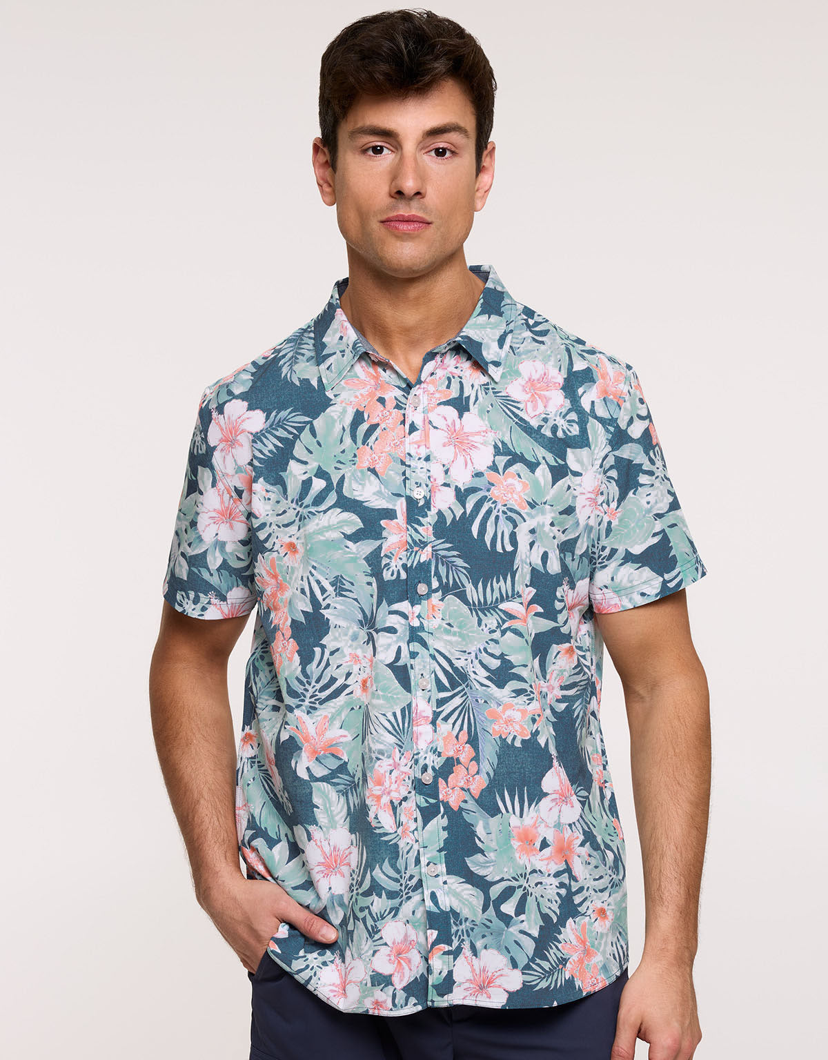 Camisa Manga Corta Multicolor - Hopper 2