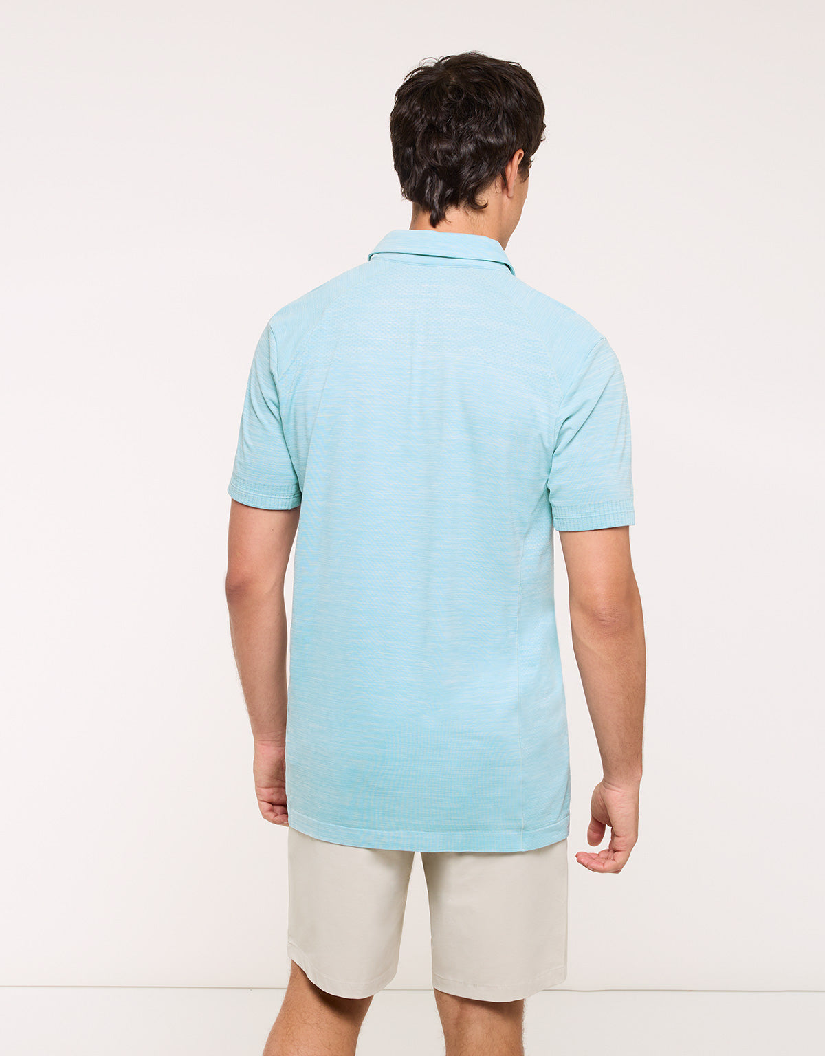 Blue Short Sleeve Polo Shirt – Livor