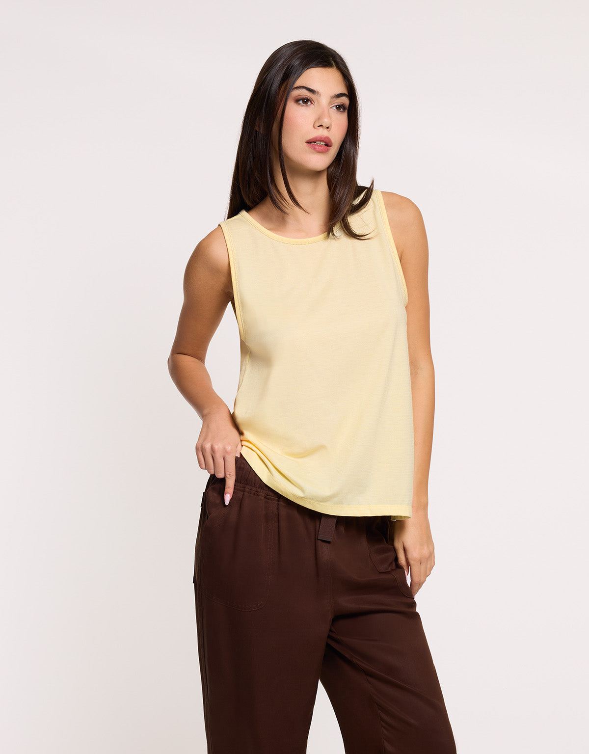 Camiseta Tirantes Amarillo - Iboseta 1
