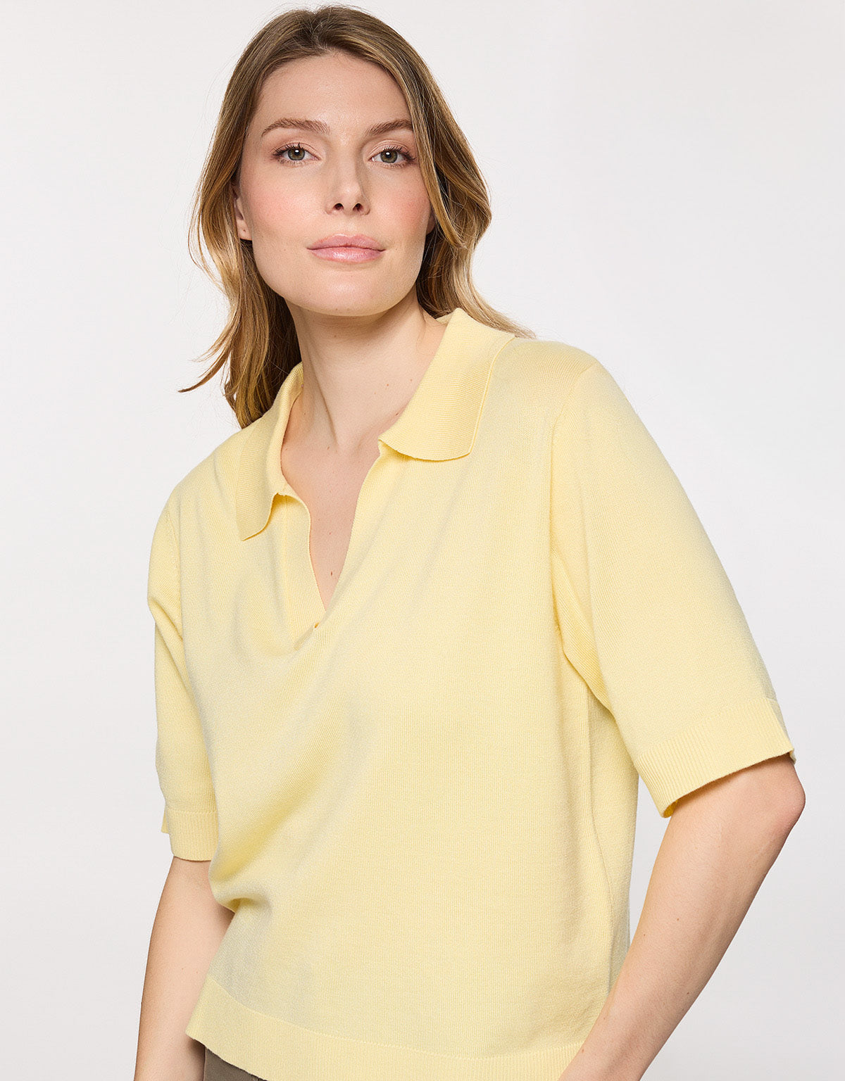 Jersey Manga Corta Amarillo - Tamera 2