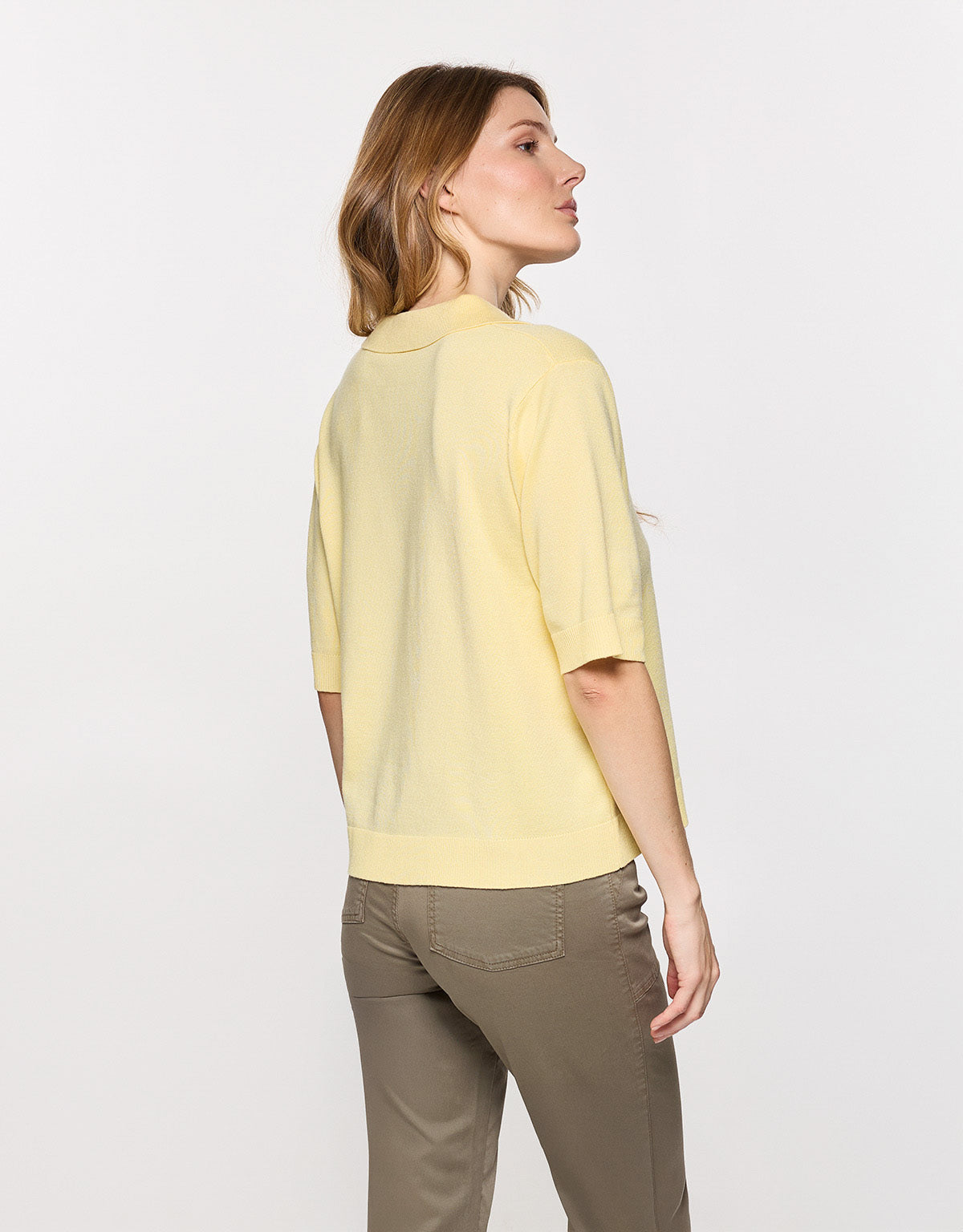 Jersey Manga Corta Amarillo - Tamera 4