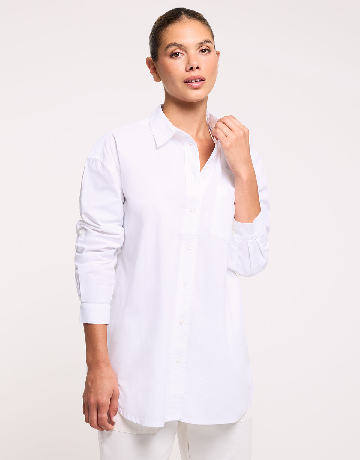 Camisa Manga Larga Blanco - Agudo