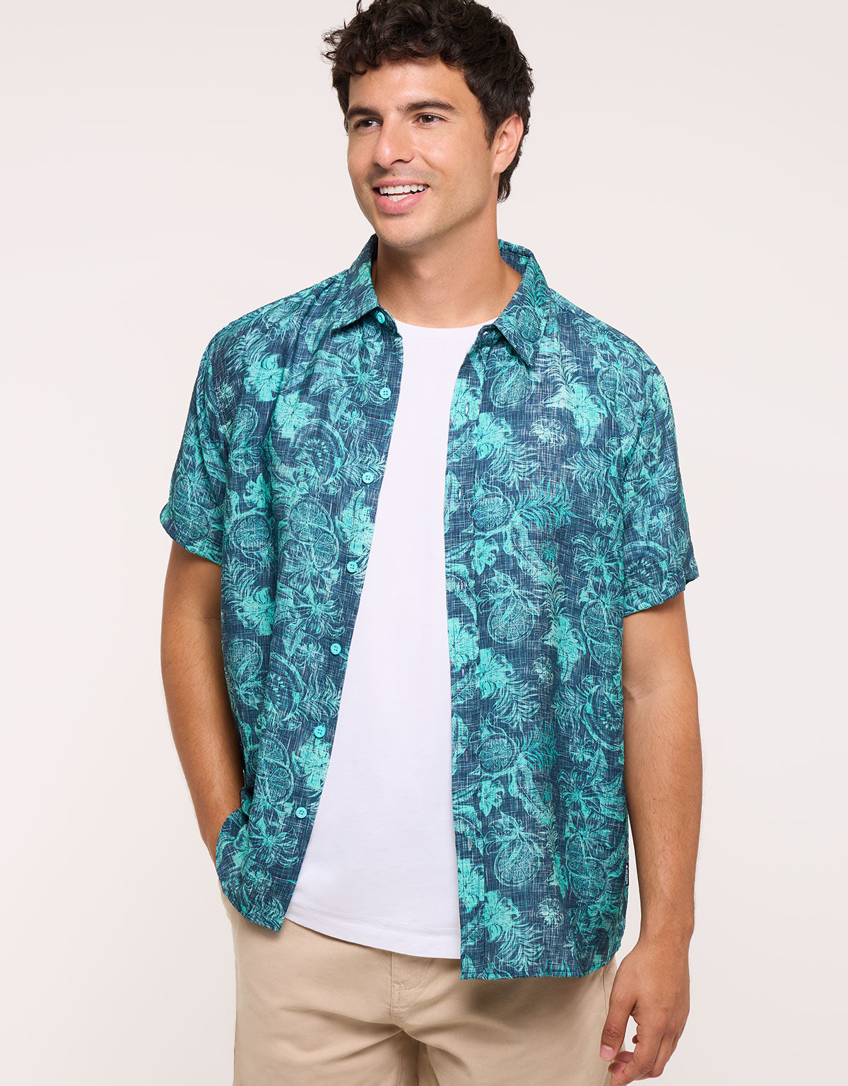 Blue Short Sleeve Shirt - Westy