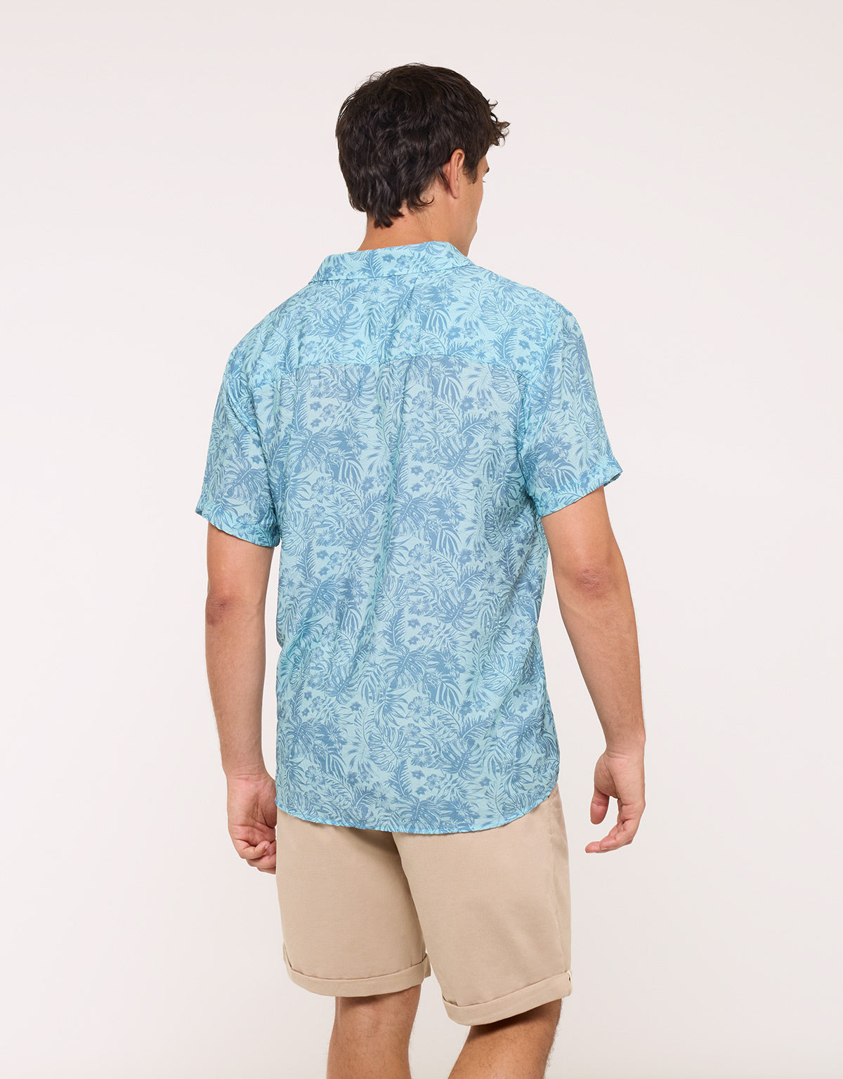 Blue Short Sleeve Shirt - Westor