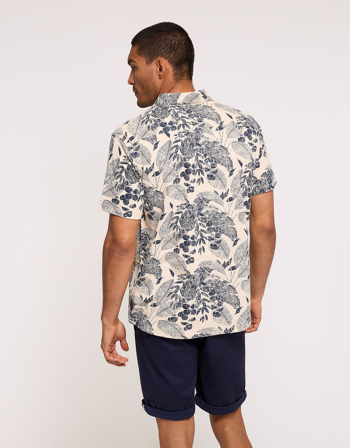 Beige Short-Sleeve Shirt - Sulimi