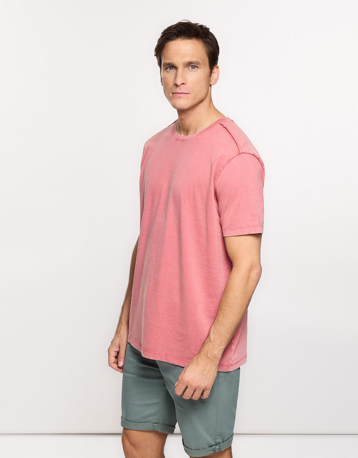 Camiseta Manga Corta Rosa - Nurea 3