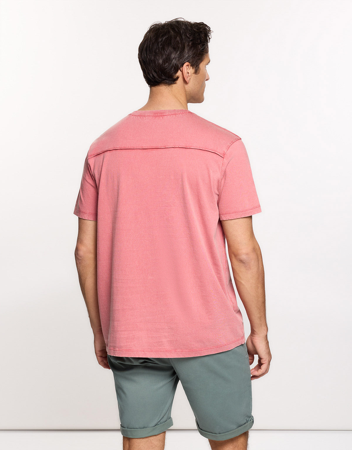 Camiseta Manga Corta Rosa - Nurea 4