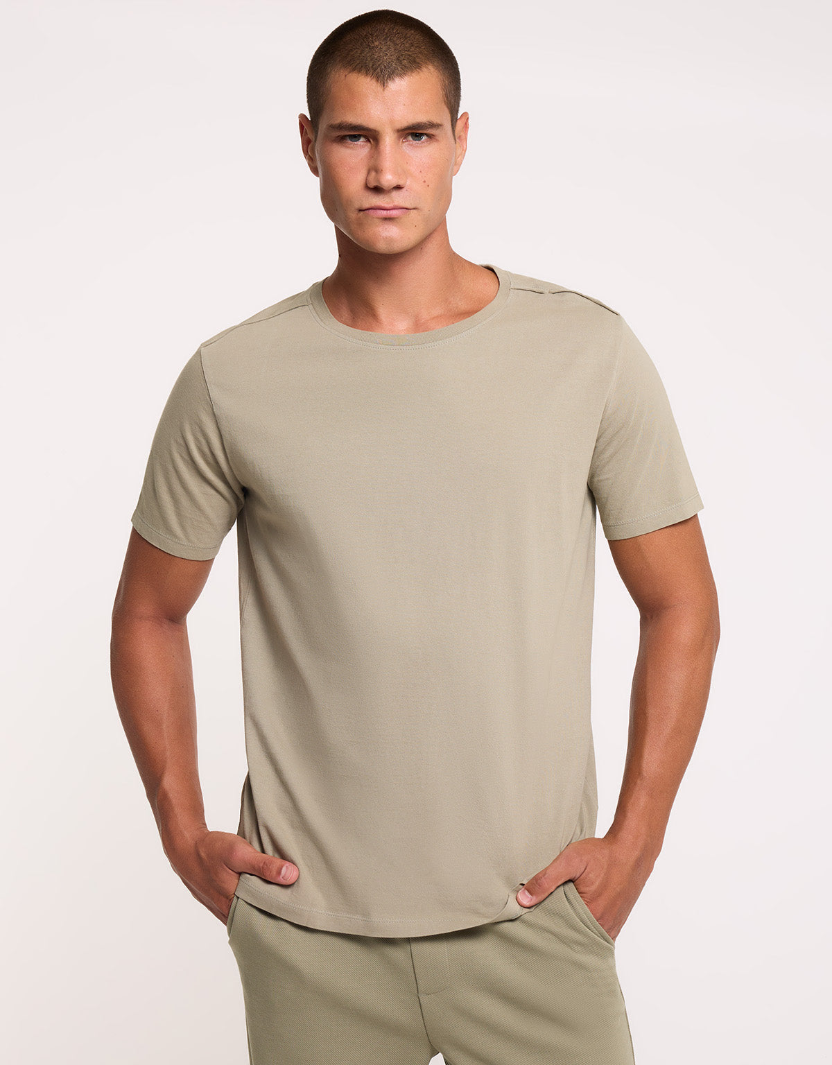 Camiseta Manga Corta Caqui - Nurea 2