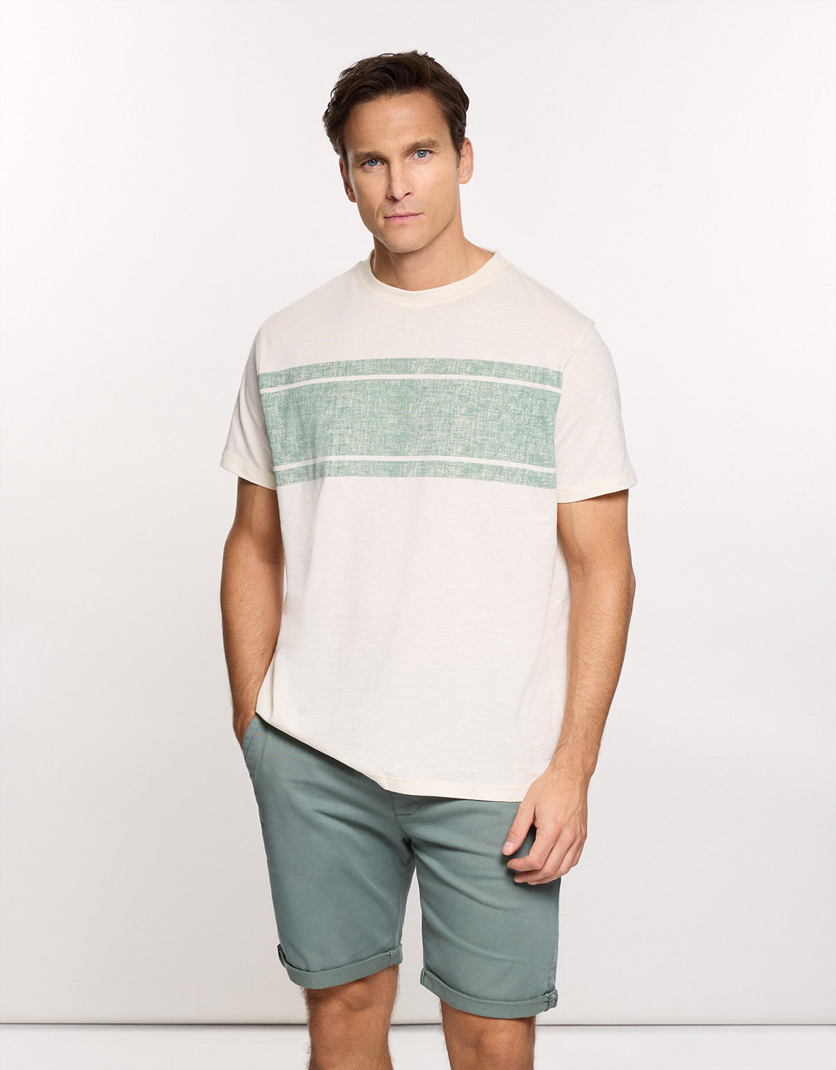Camiseta Manga Corta Verde - Foiltill