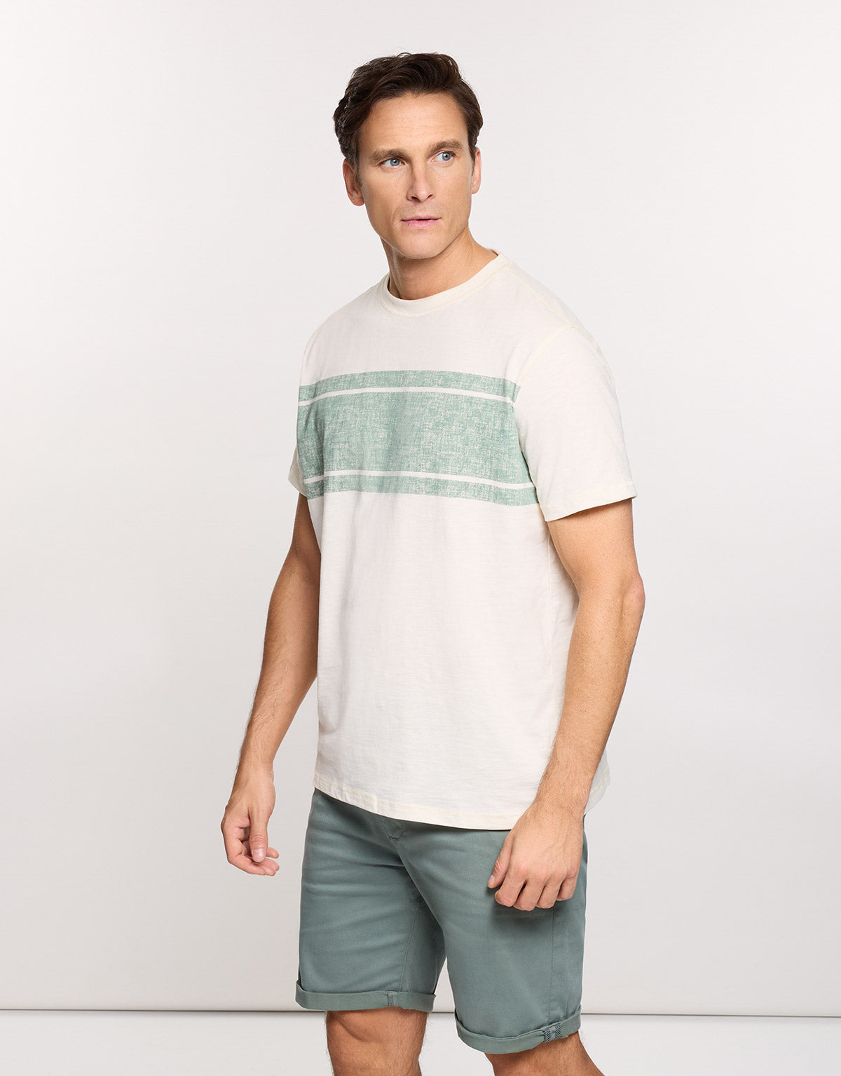 Camiseta Manga Corta Verde - Foiltill
