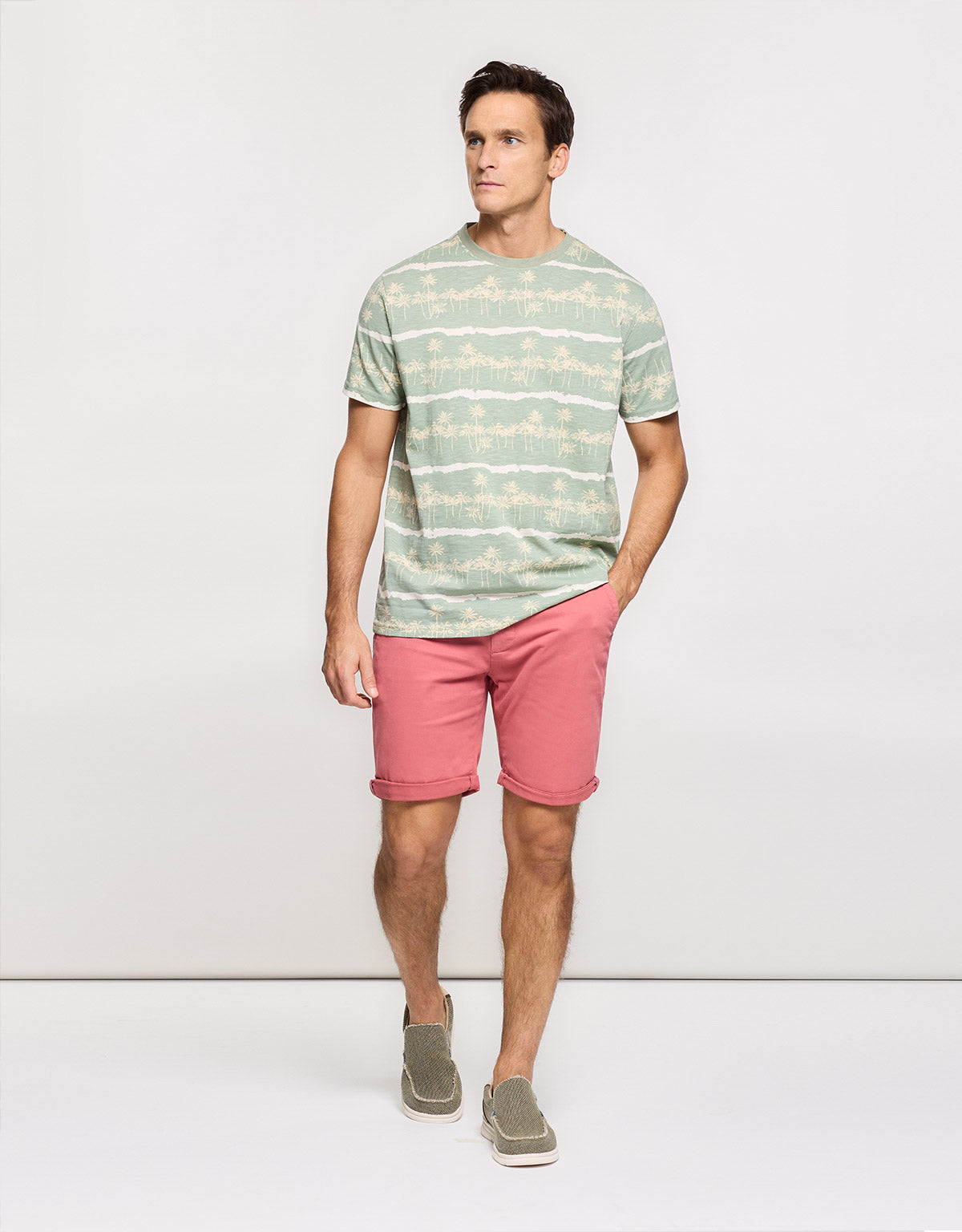Camiseta Manga Corta Verde - Palmocean