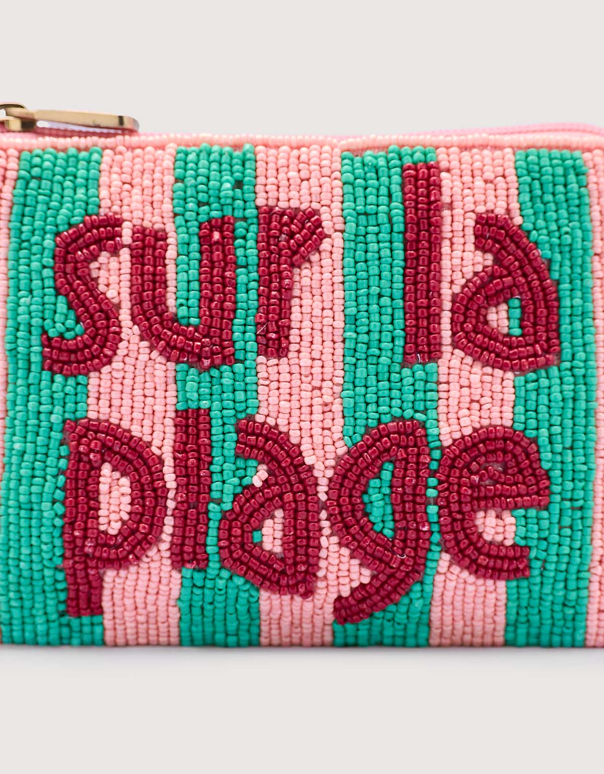 Monedero Rosa Turquesa - Playa Sur 4