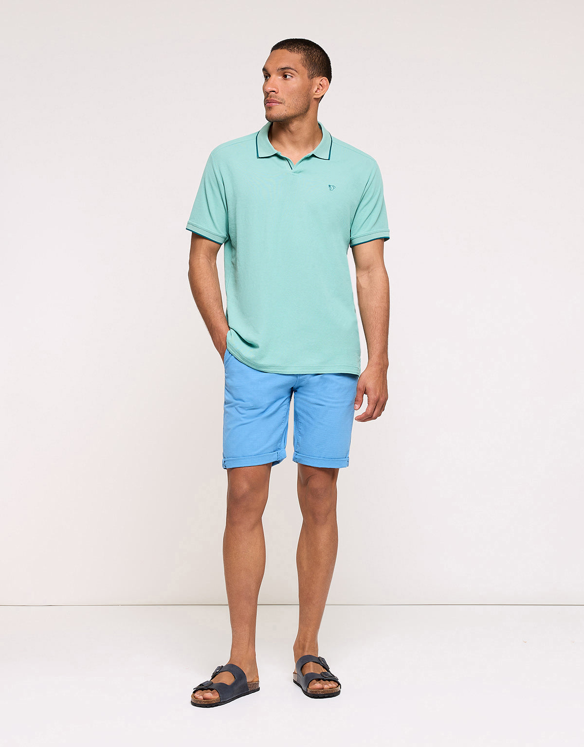 Green Short Sleeve Polo Shirt - Mirage