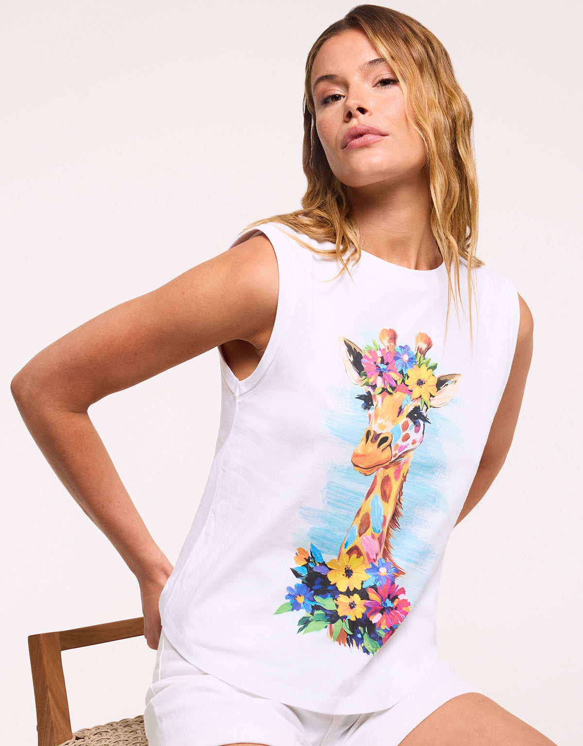 Camiseta Tirantes Blanco - Jirilda 2