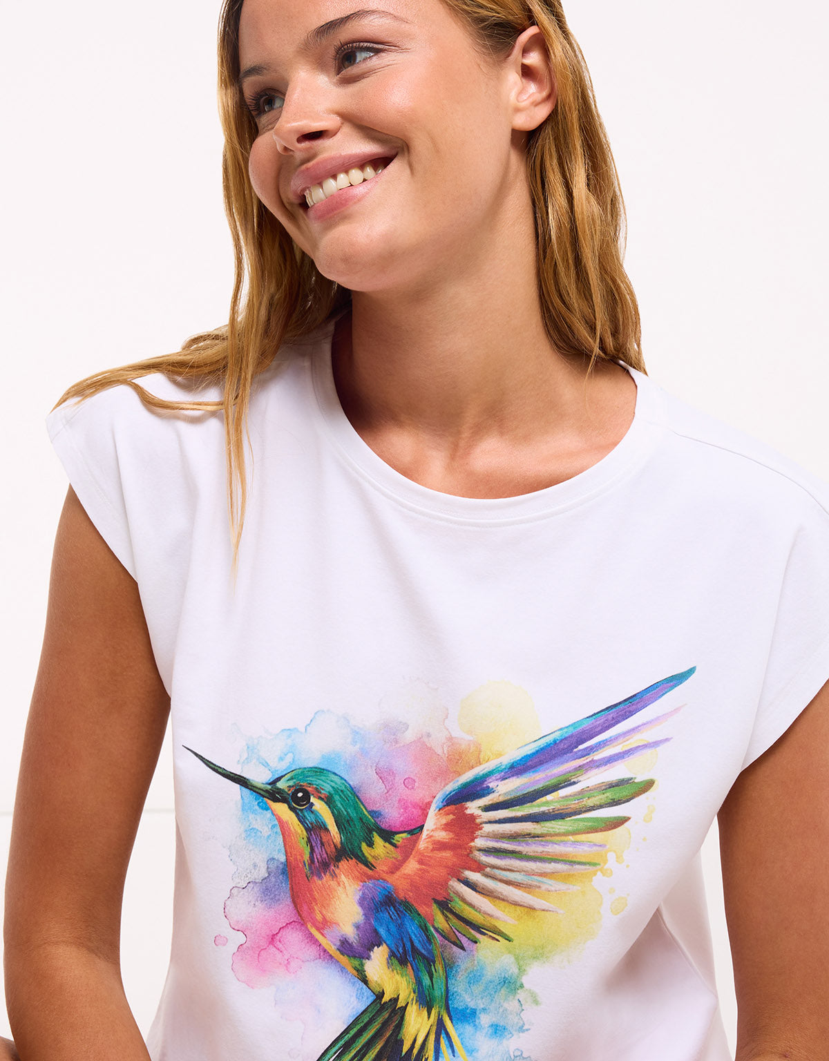 Camiseta Manga Corta Blanco - Blestar26 2