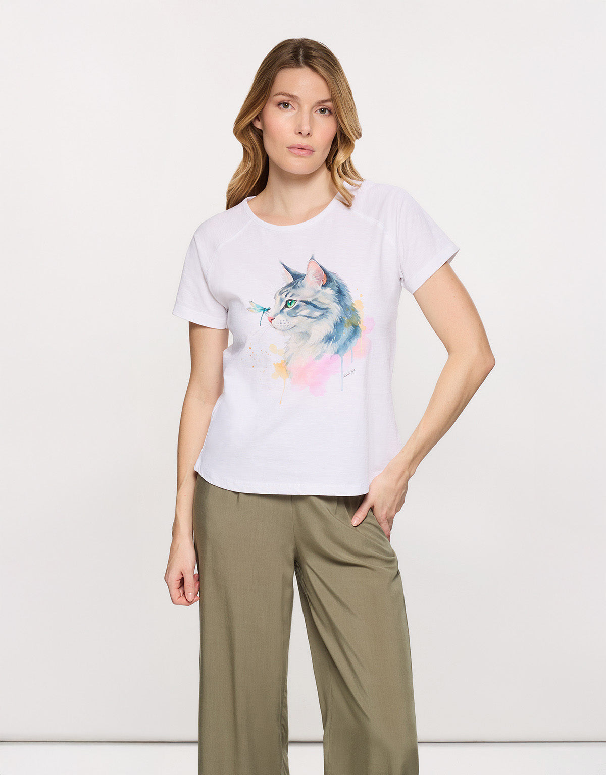Camiseta Manga Corta Blanco - Demora26