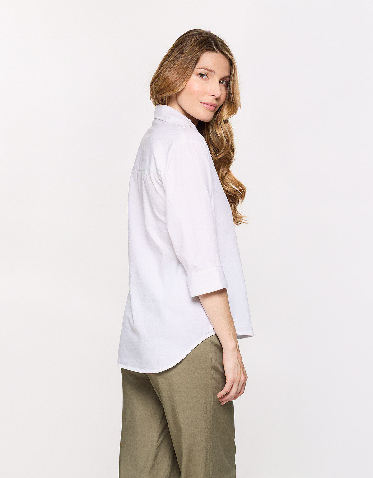White Oversize Shirt - Lospine