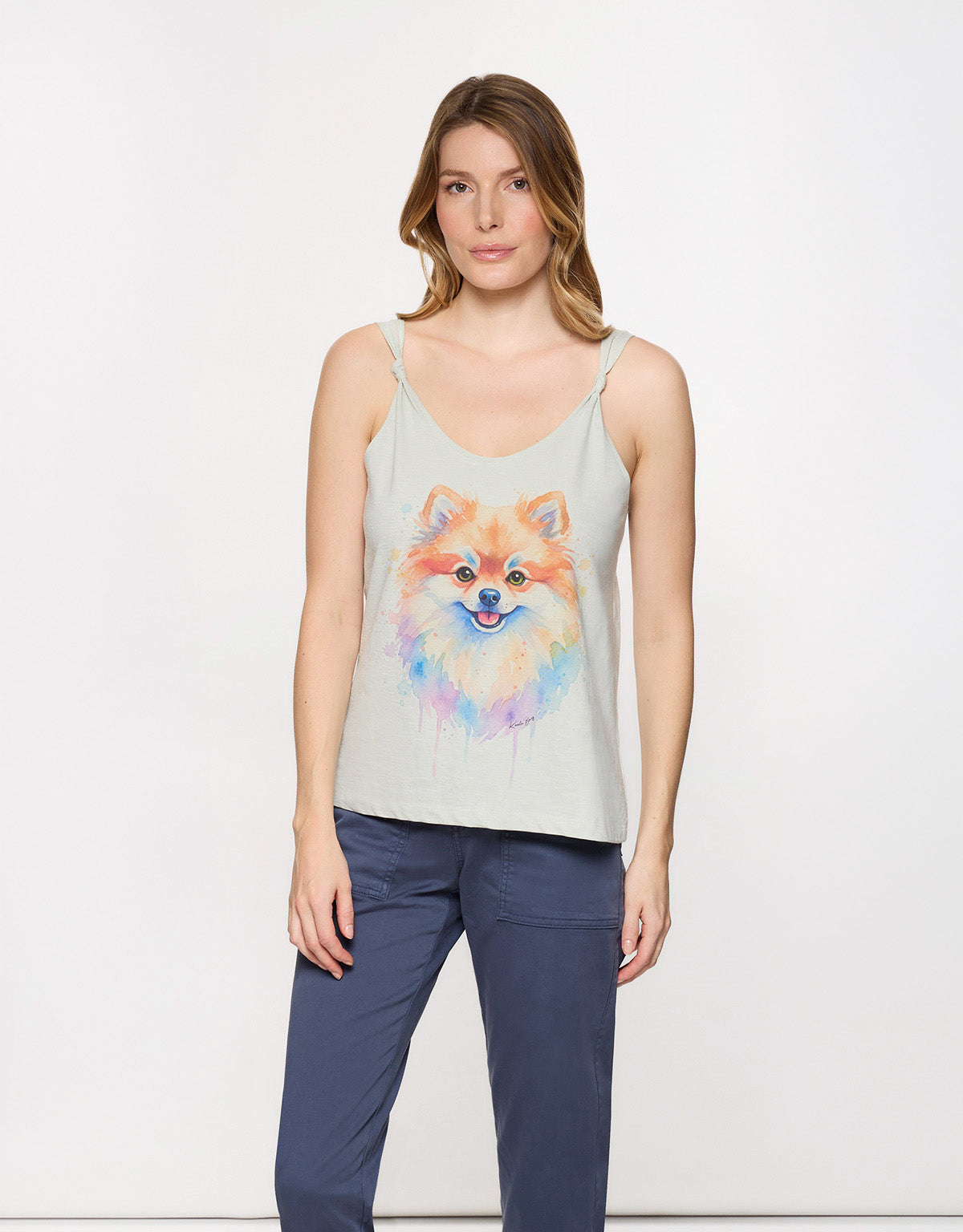Camiseta Tirantes Aguamarina - Calamocha26