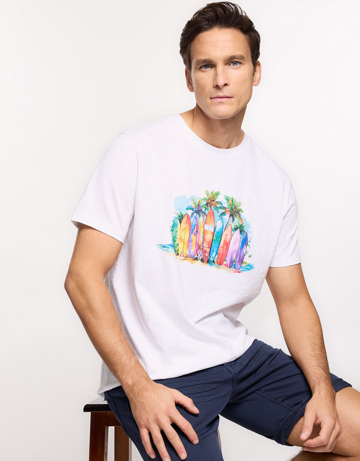 White Short Sleeve T-Shirt - Acko