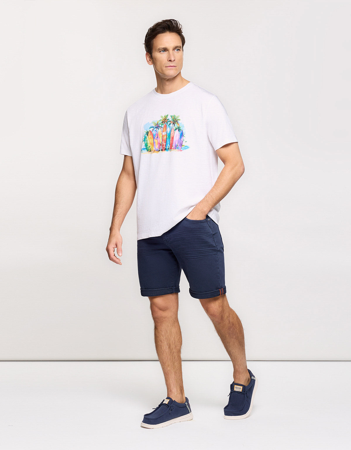 White Short Sleeve T-Shirt - Acko