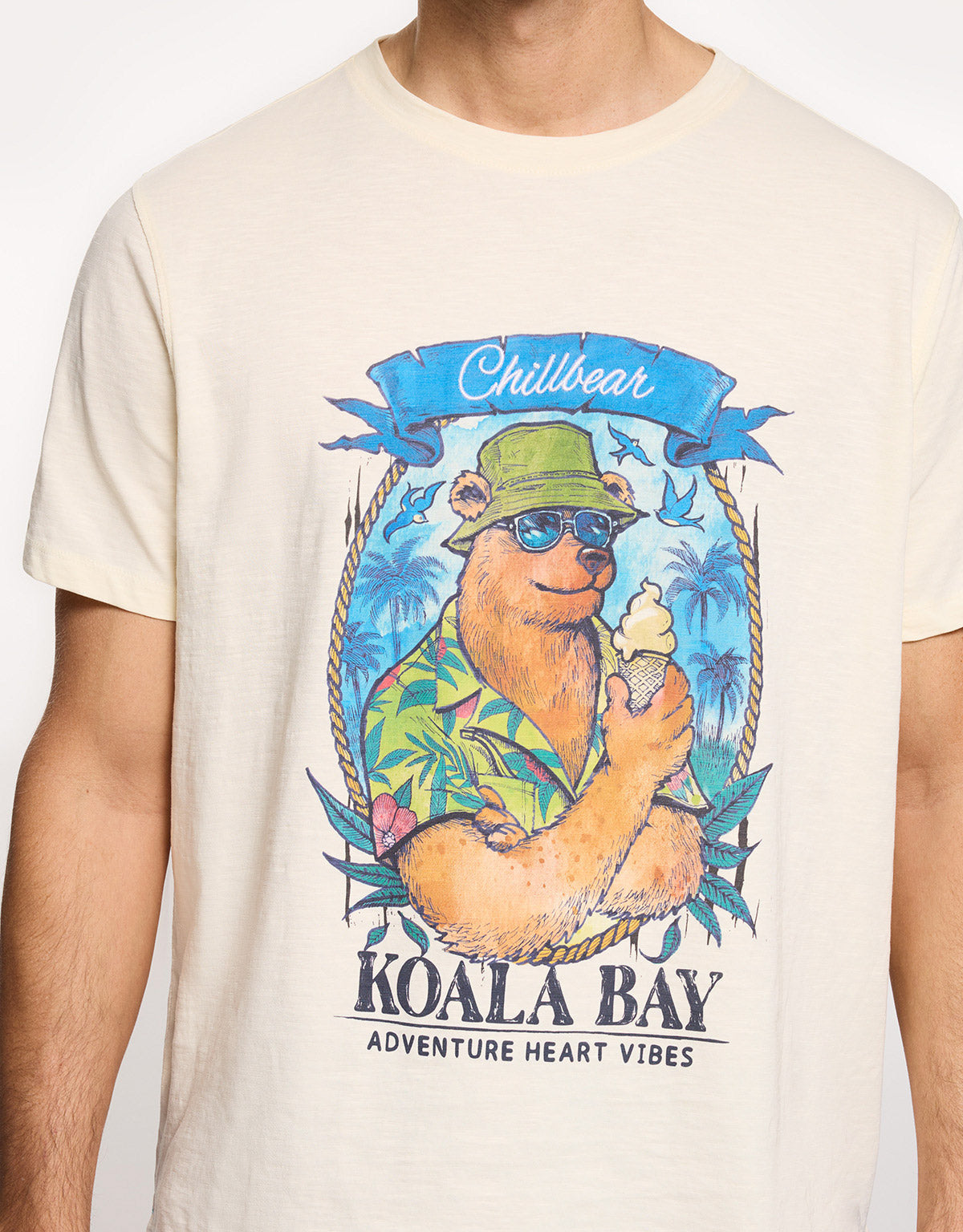 Camiseta Manga Corta Vainilla - Chillbear 4