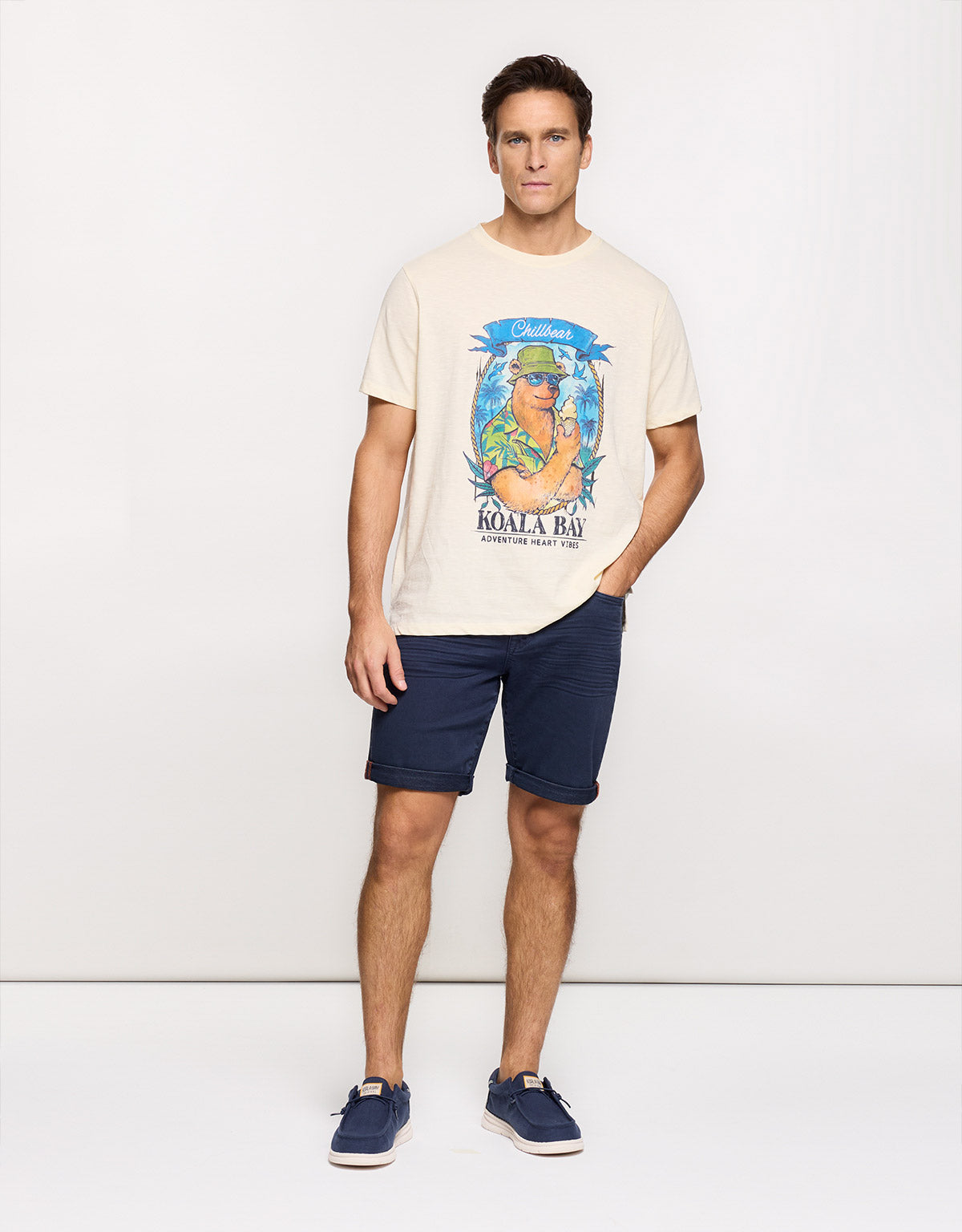 Camiseta Manga Corta Vainilla - Chillbear 7