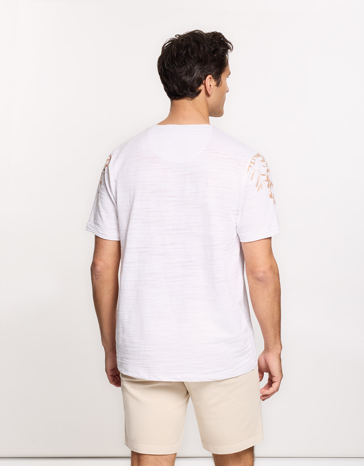 Camiseta Manga Corta Blanca - Lovell 4