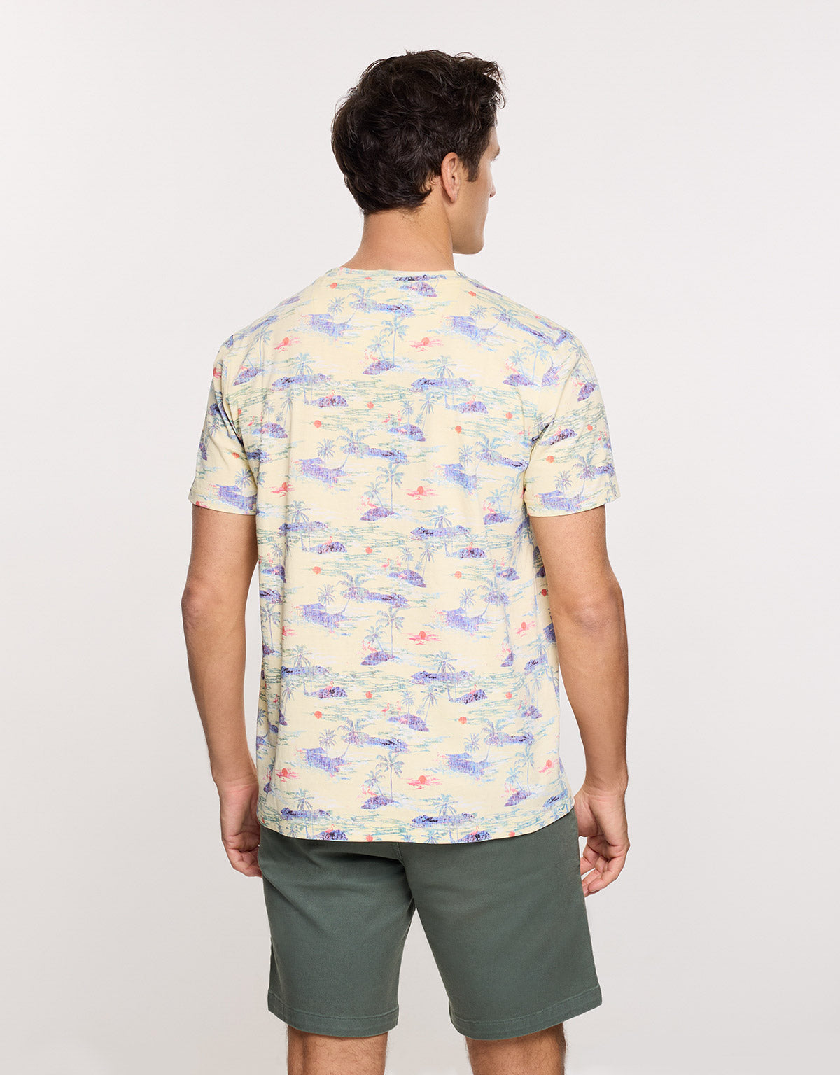 Camiseta Manga Corta Amarillo - Sunbay