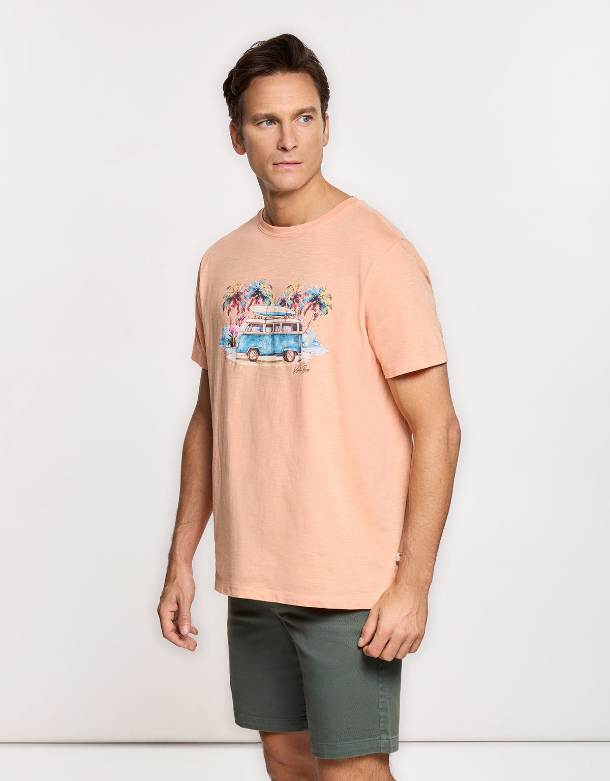 Orange Short Sleeve T-Shirt - Vansi